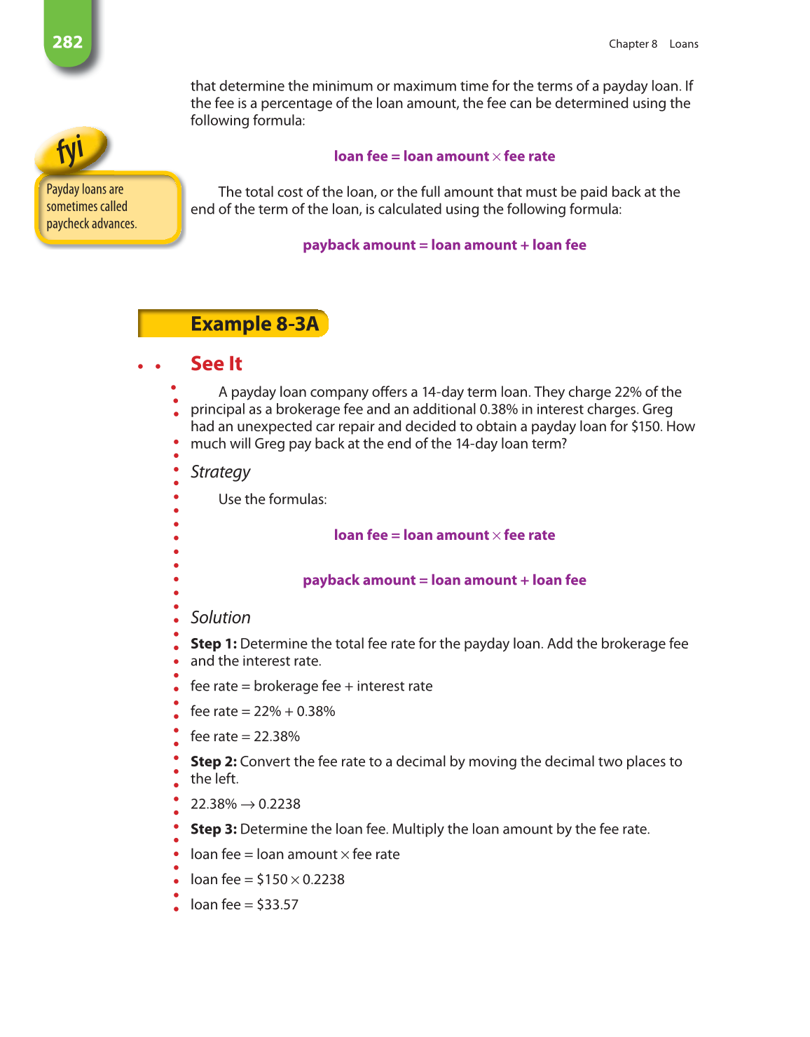 Math for Financial Literacy, 1st Edition page 282