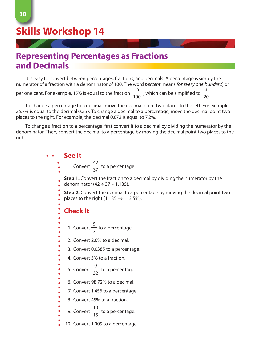 Math for Financial Literacy, 1st Edition page 30