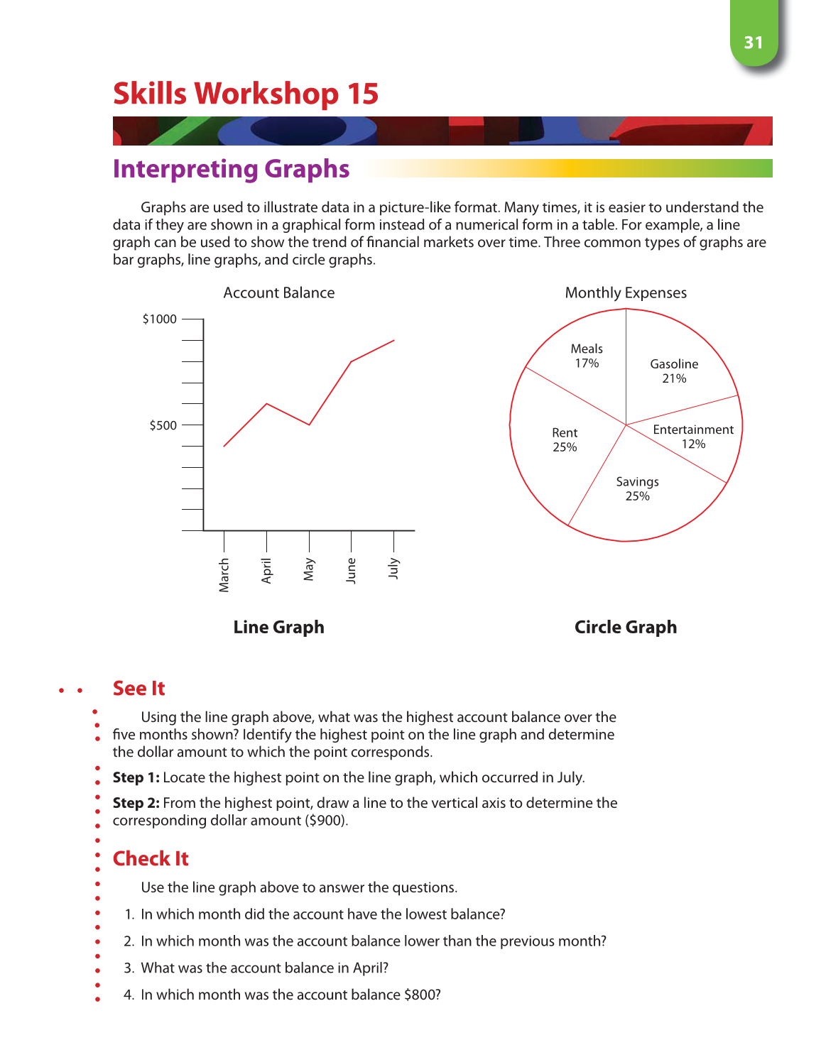 Math for Financial Literacy, 1st Edition page 31