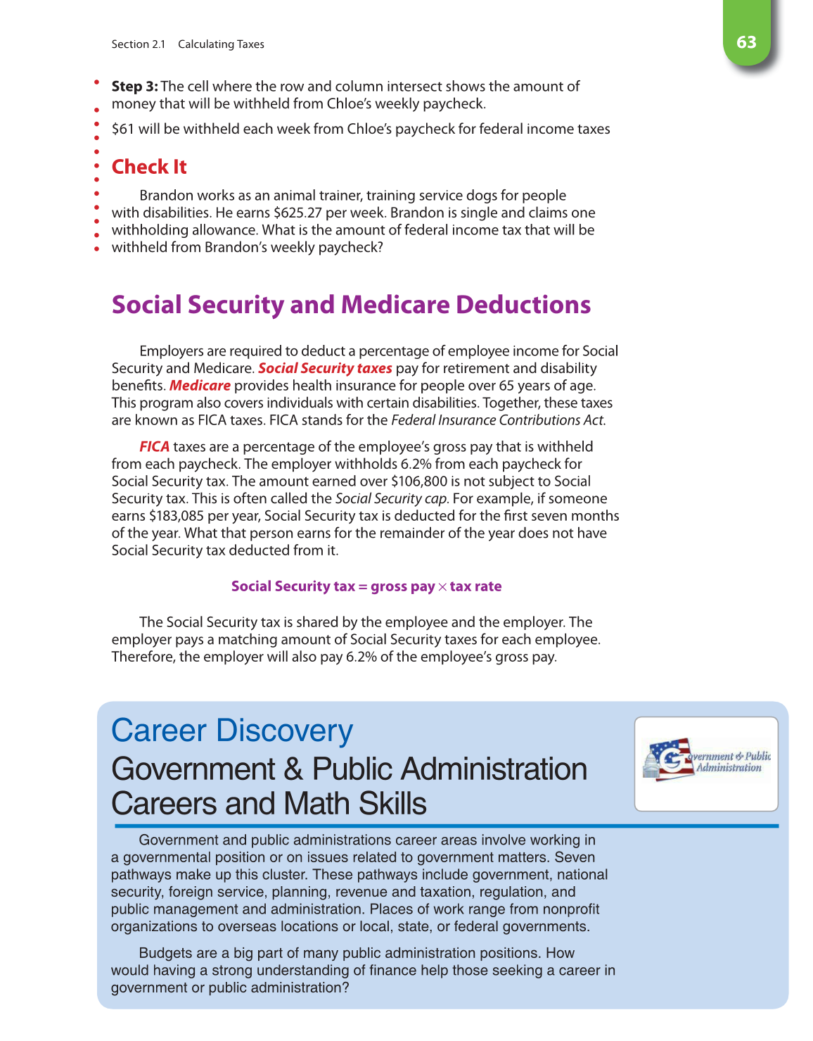 Math for Financial Literacy, 1st Edition page 63