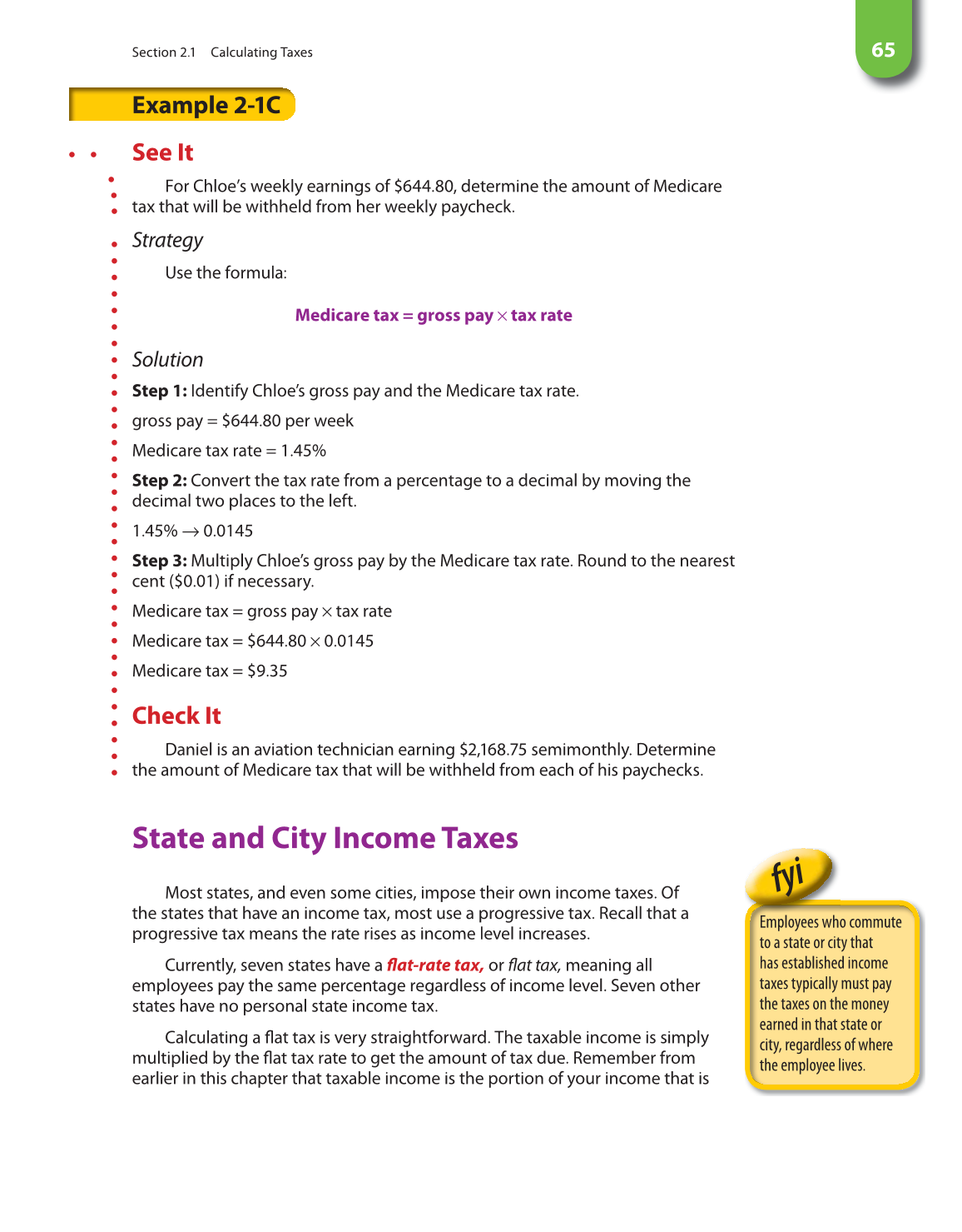 Math for Financial Literacy, 1st Edition page 65