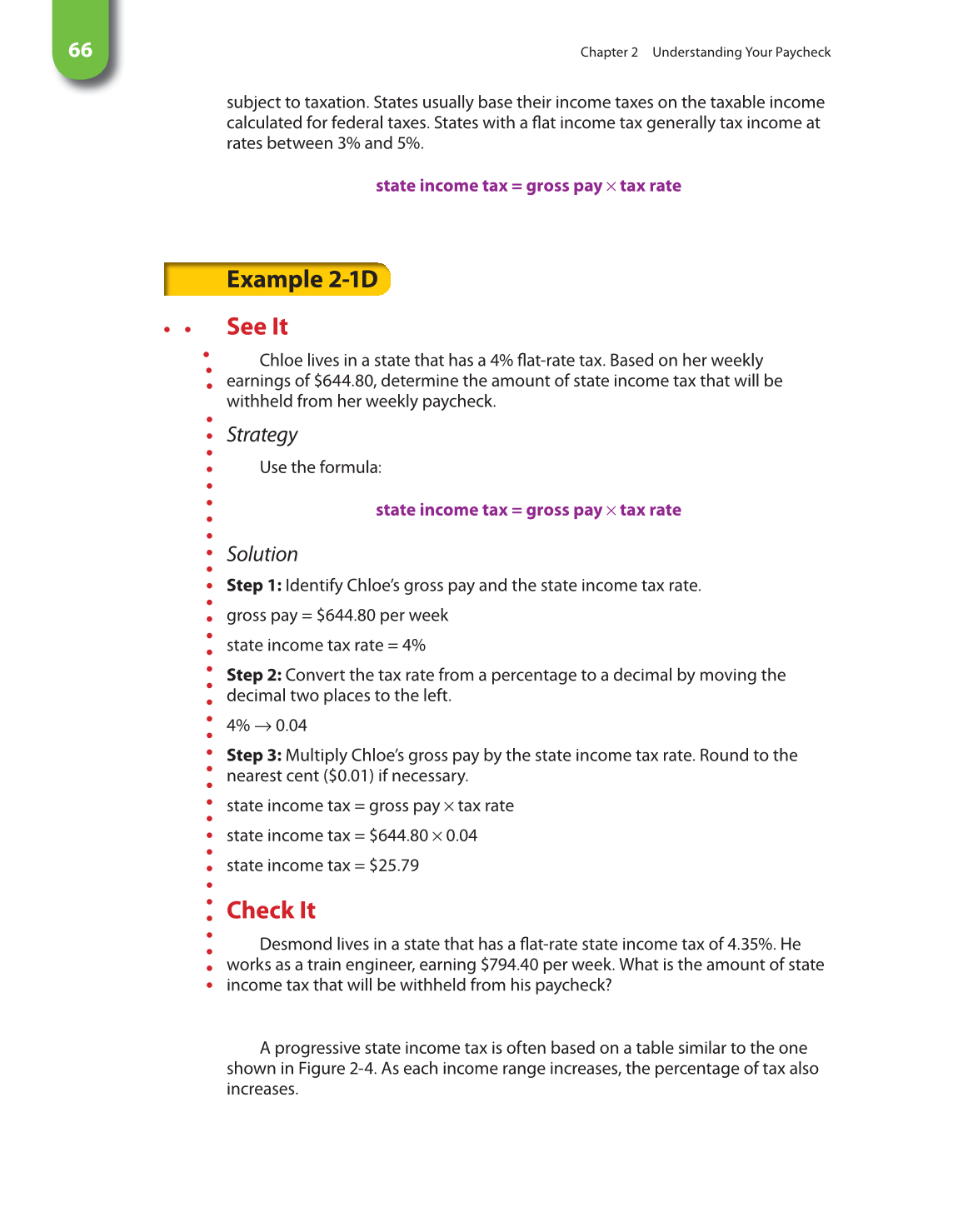 Math for Financial Literacy, 1st Edition page 66
