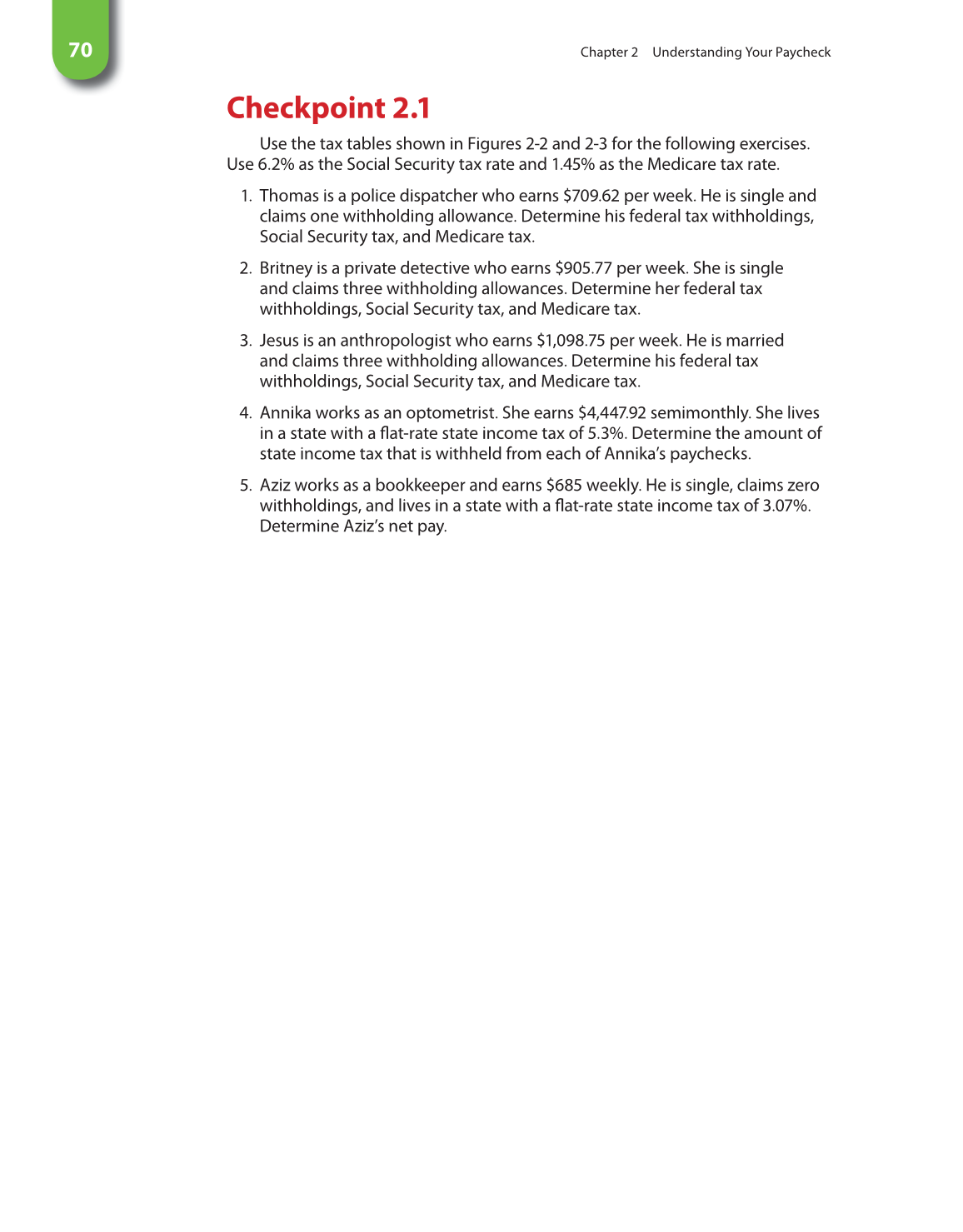 Math for Financial Literacy, 1st Edition page 70