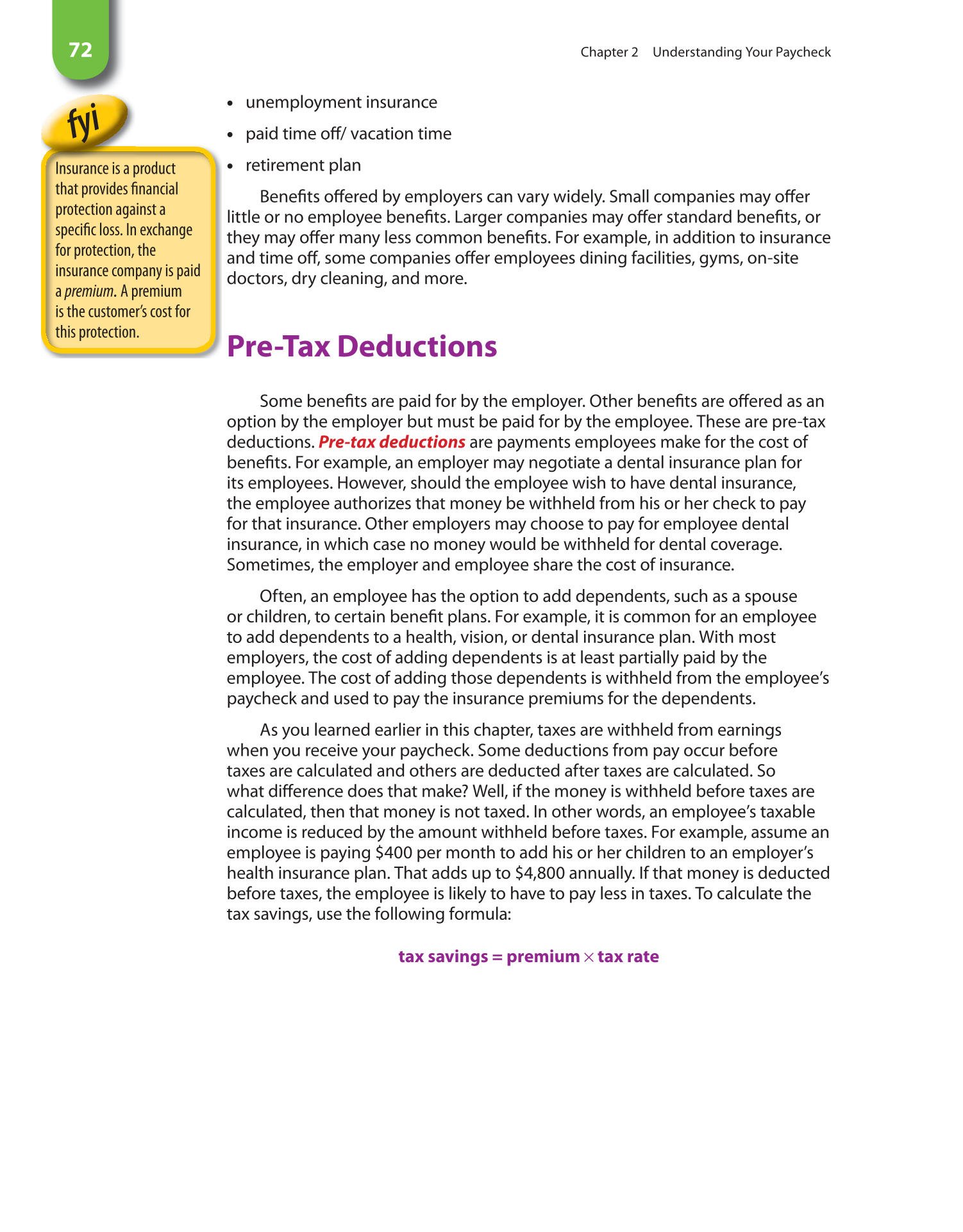 Math for Financial Literacy, 1st Edition page 72