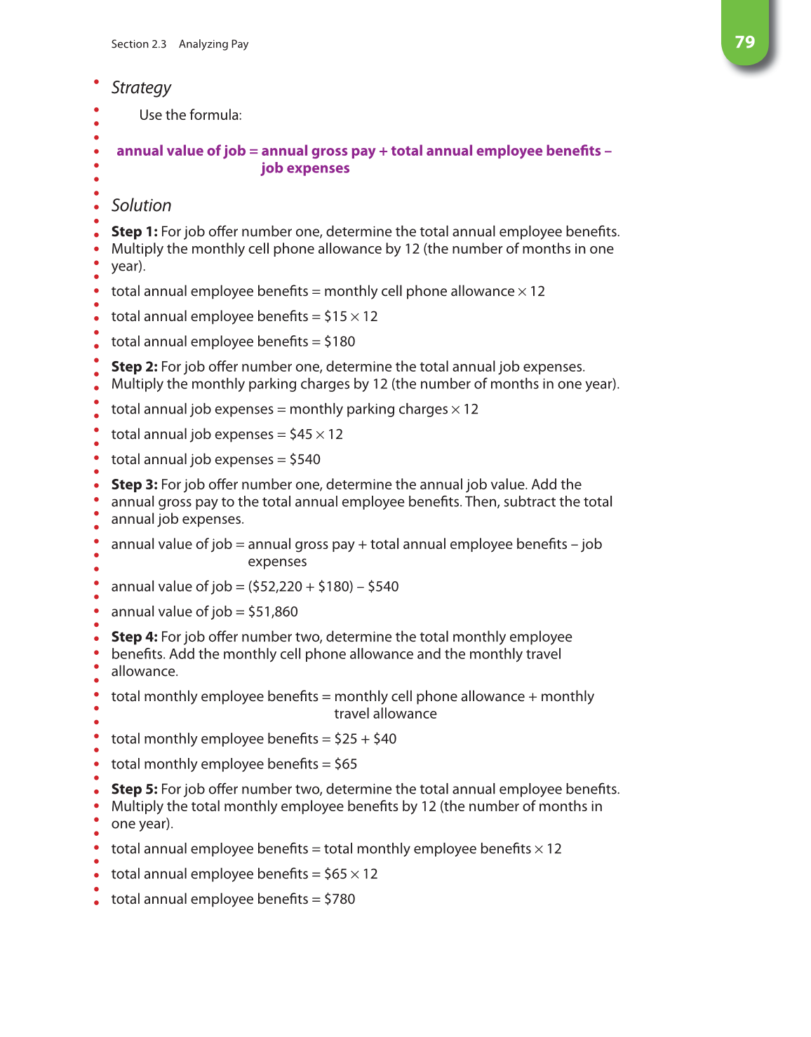 Math for Financial Literacy, 1st Edition page 79