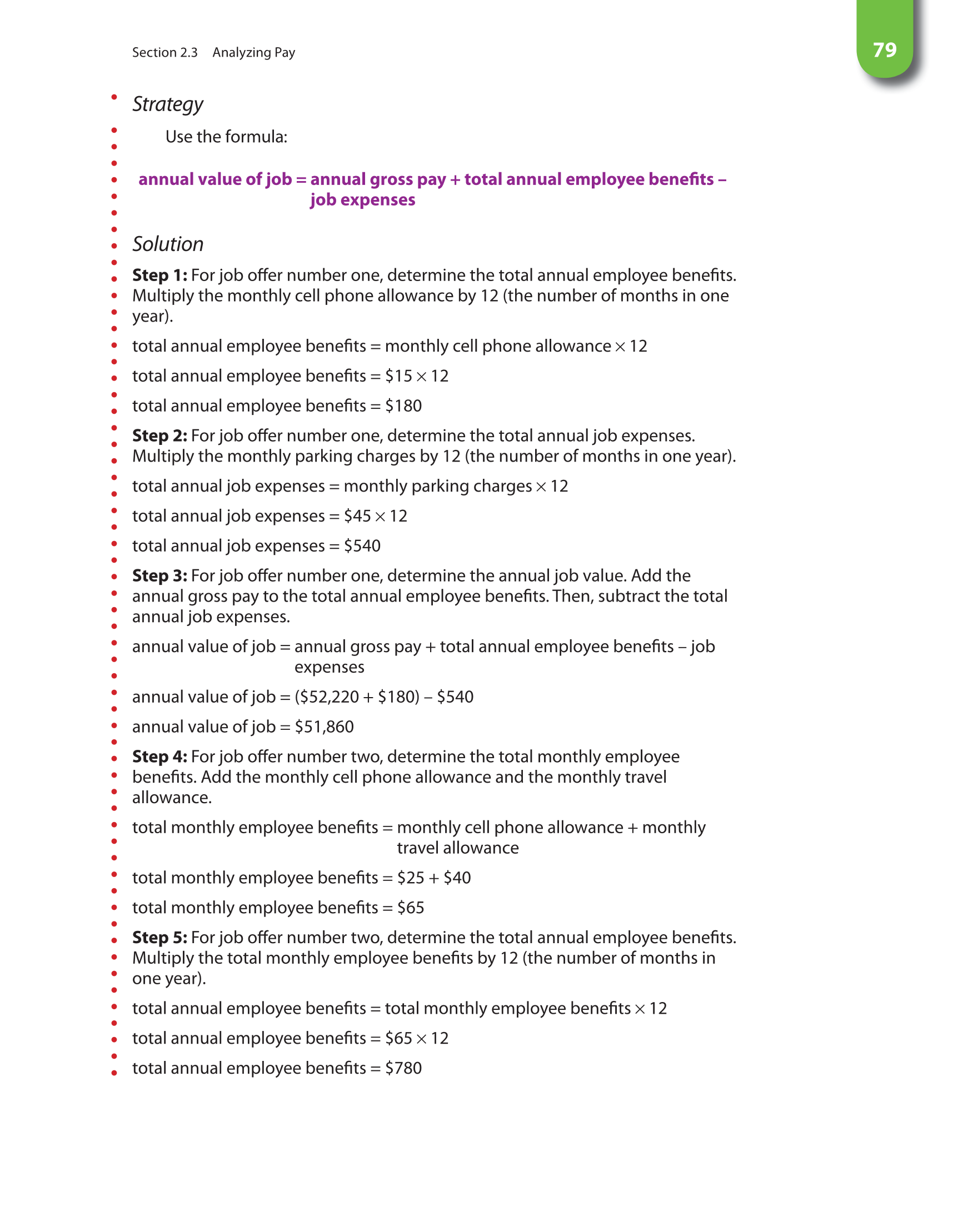 Math for Financial Literacy, 1st Edition page 79