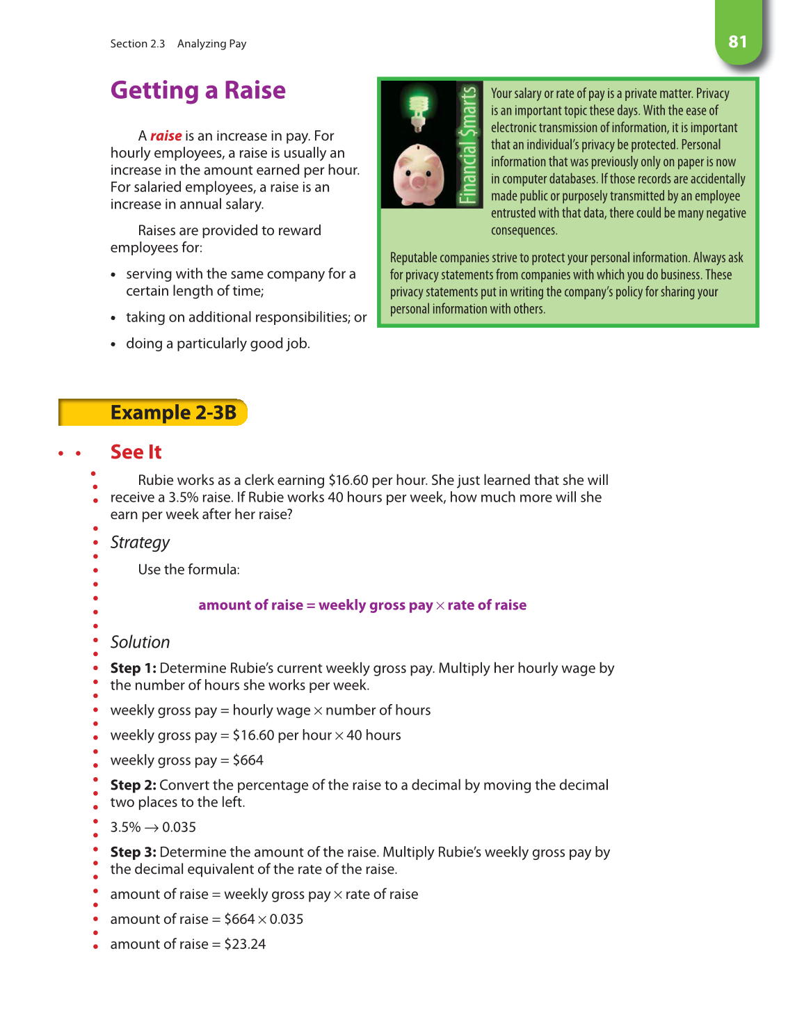 Math for Financial Literacy, 1st Edition page 81