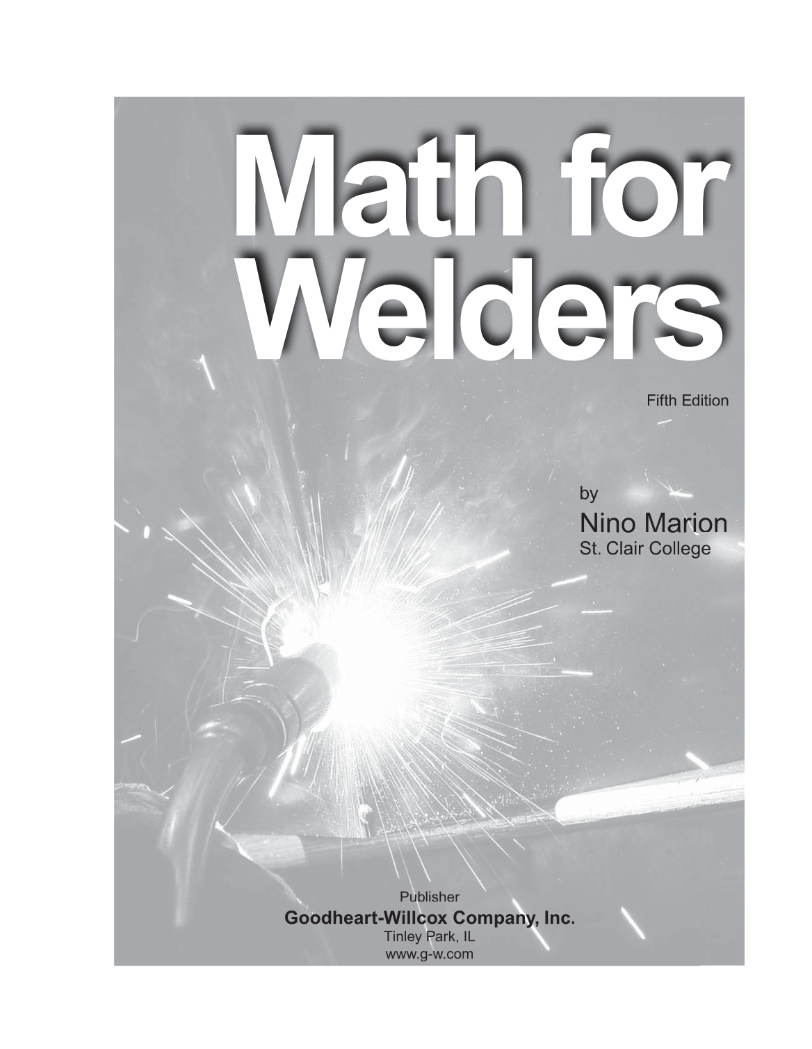 Math for Welders, 5th Edition page 1