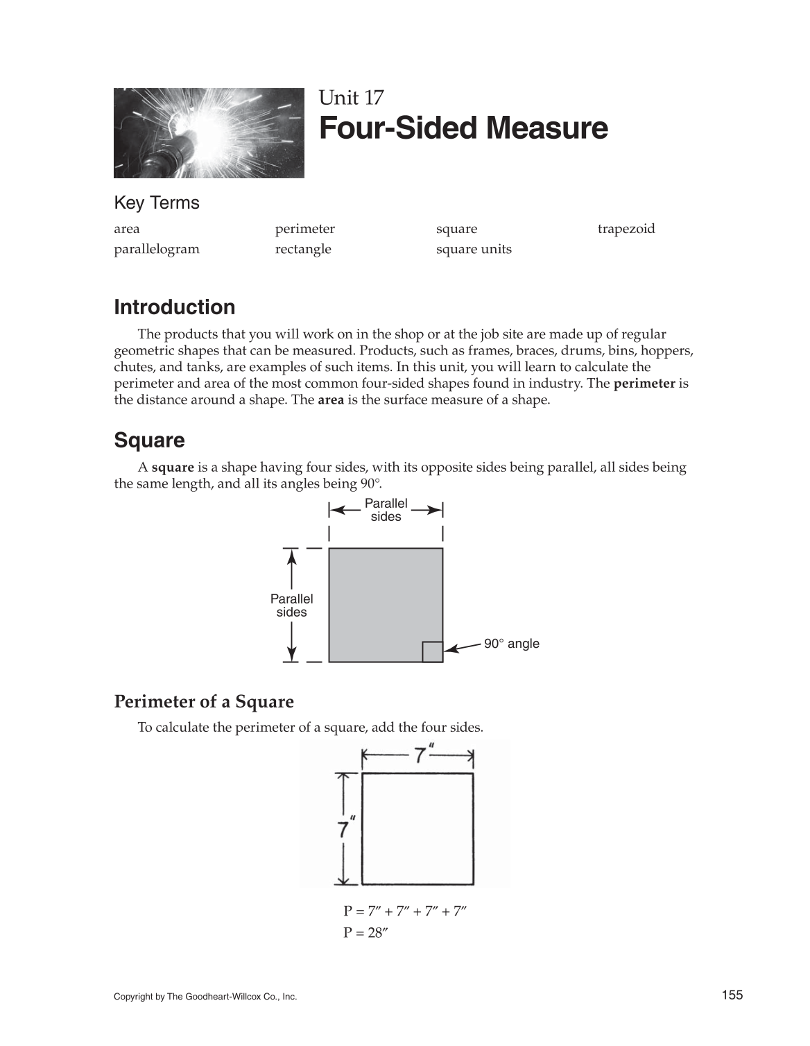 Math for Welders, 5th Edition page 155