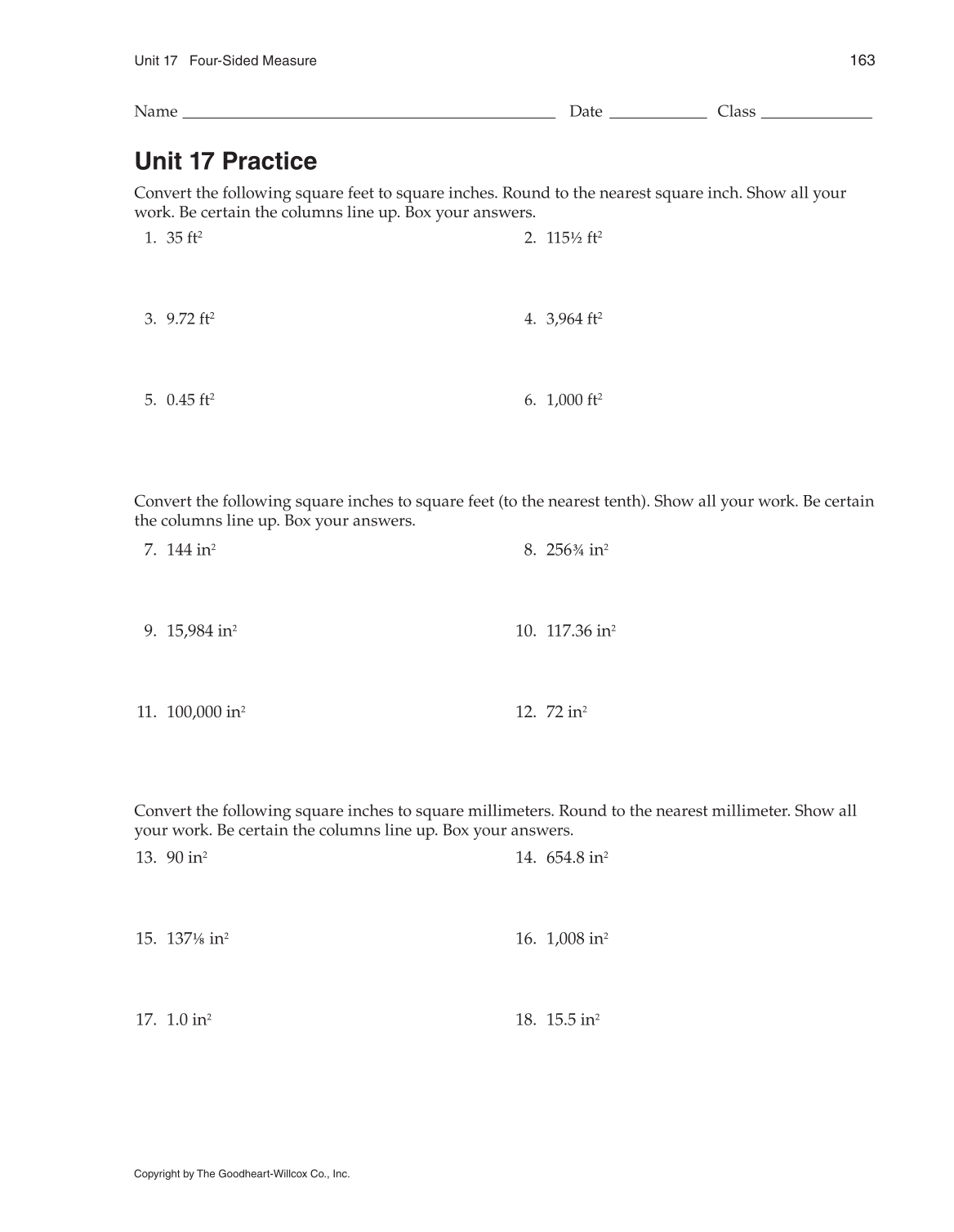 Math for Welders, 5th Edition page 163