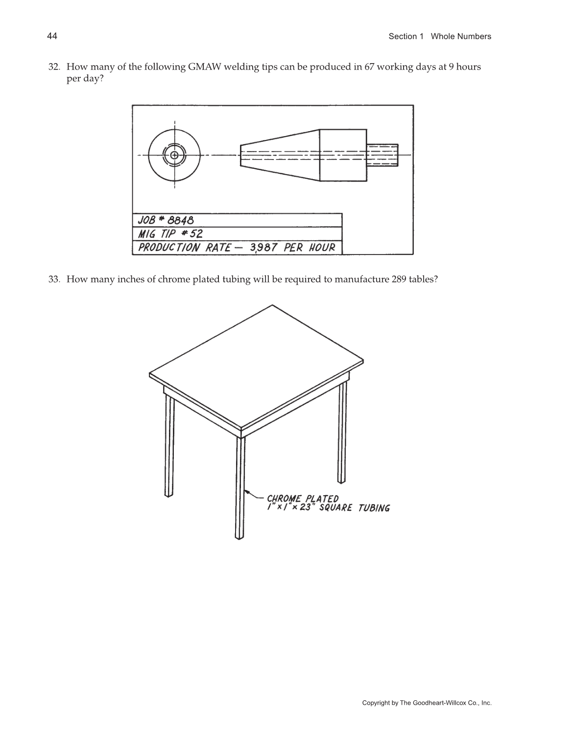 Math for Welders, 5th Edition page 44