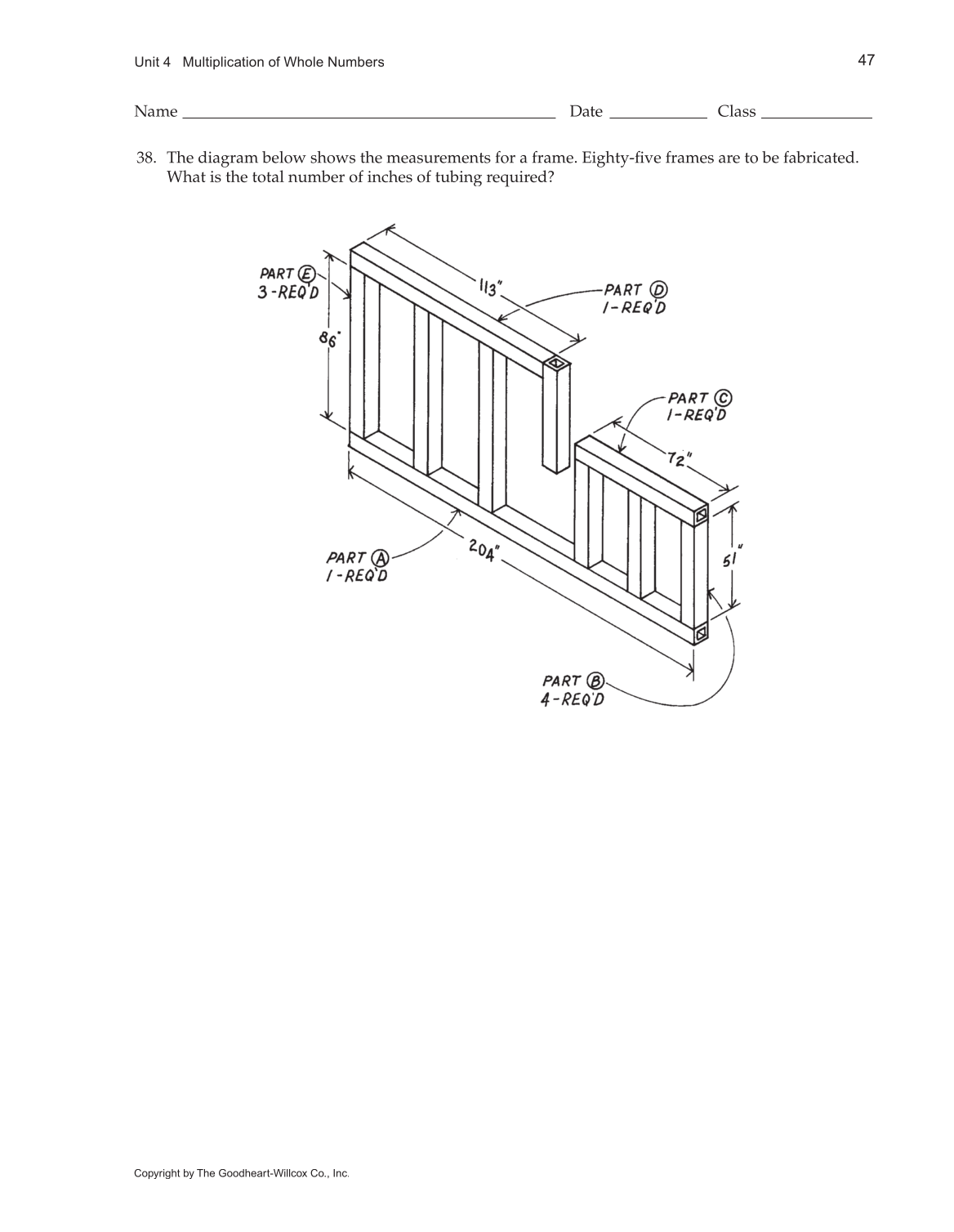 Math for Welders, 5th Edition page 47