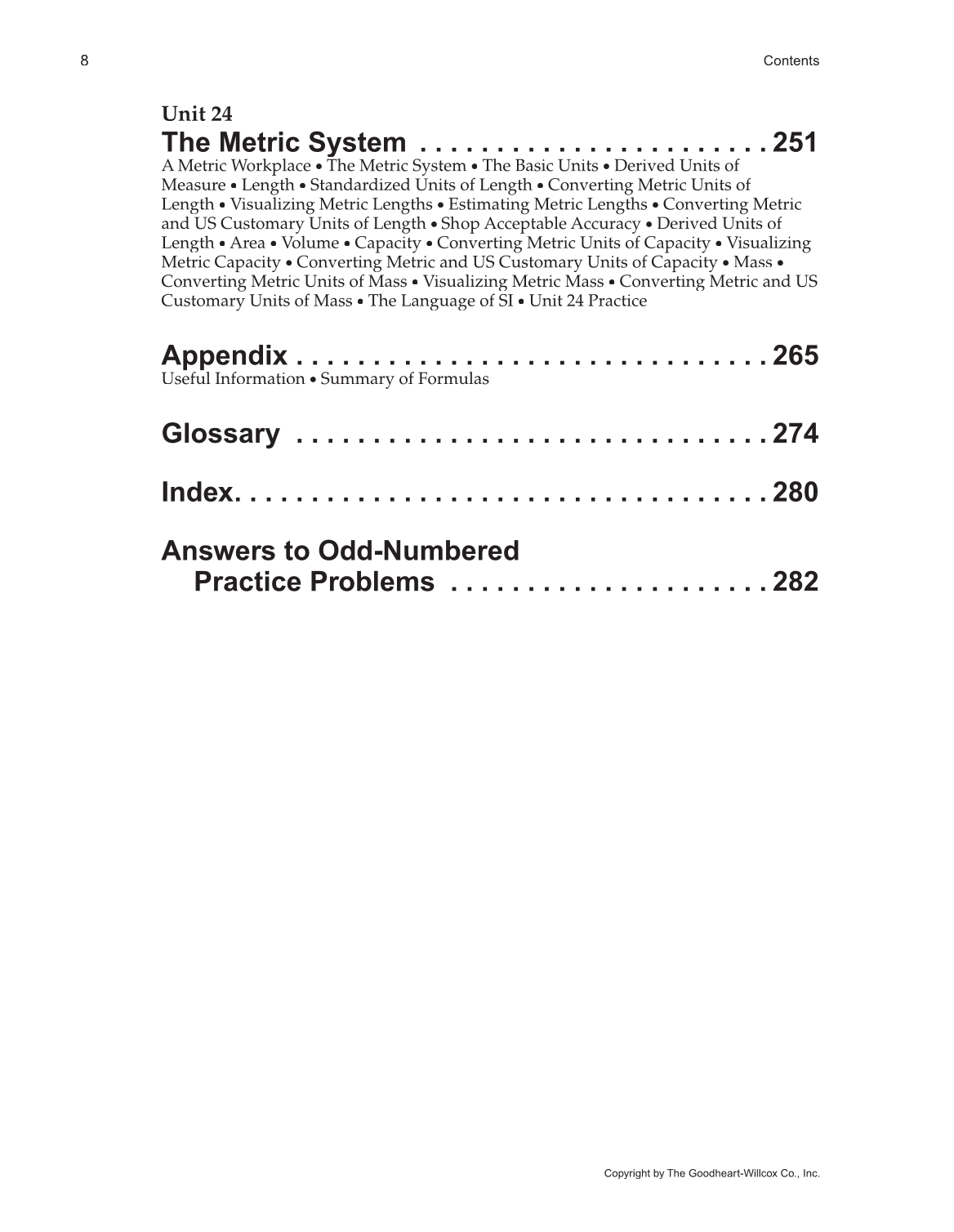 Math for Welders, 5th Edition page 8