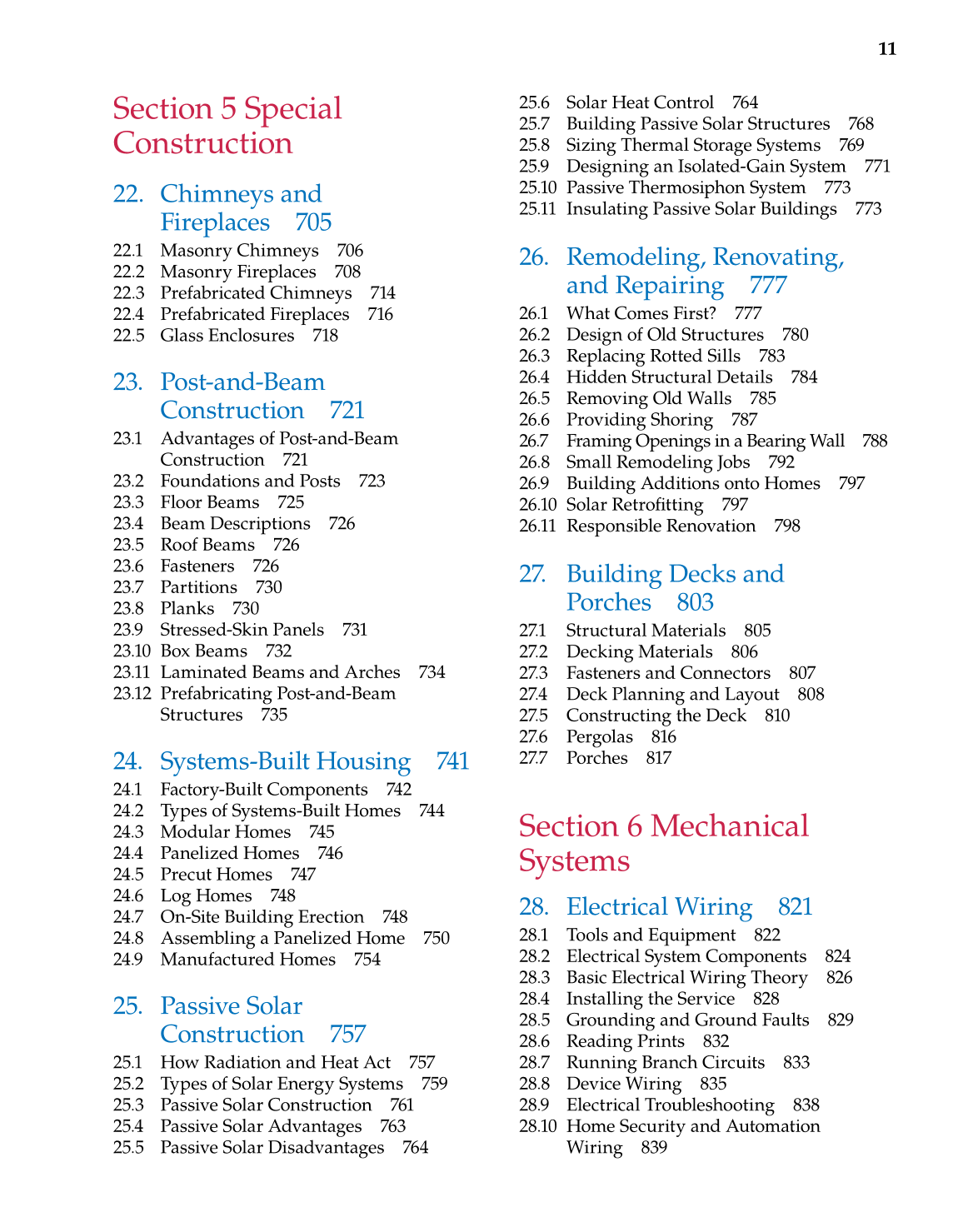 Modern Carpentry, 11th Edition page 11