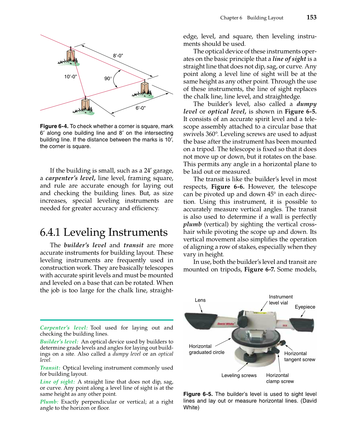 Modern Carpentry, 11th Edition page 153