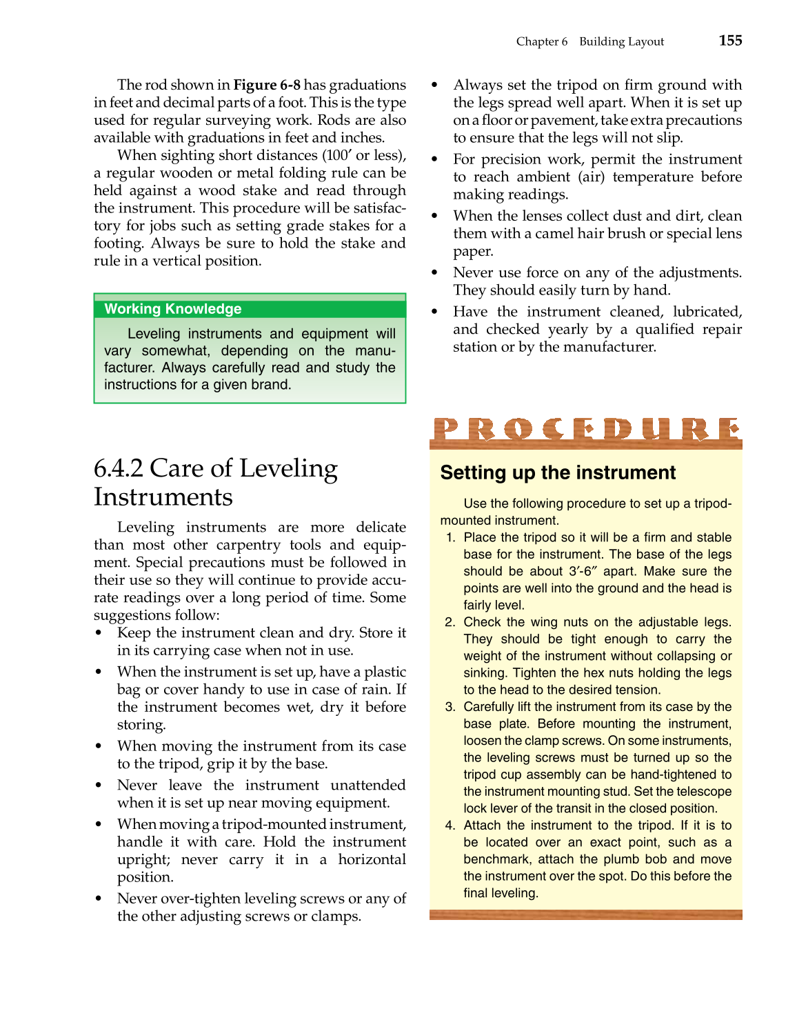 Modern Carpentry, 11th Edition page 155