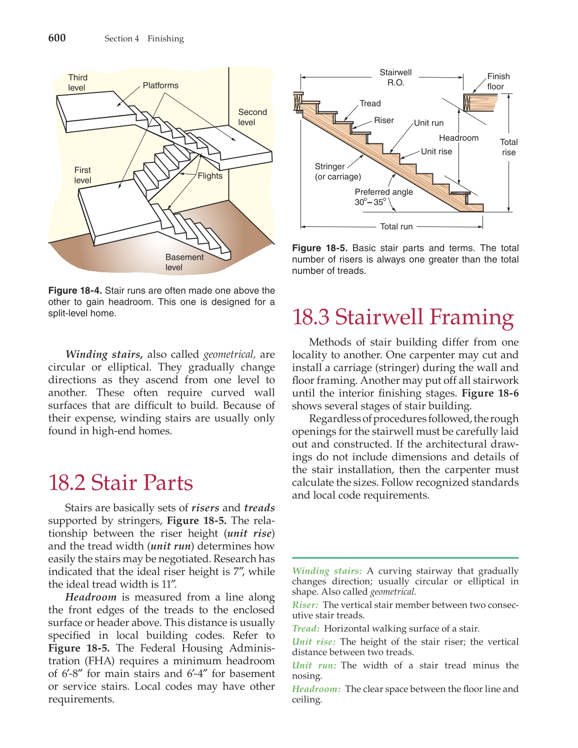 Modern Carpentry, 11th Edition page 600