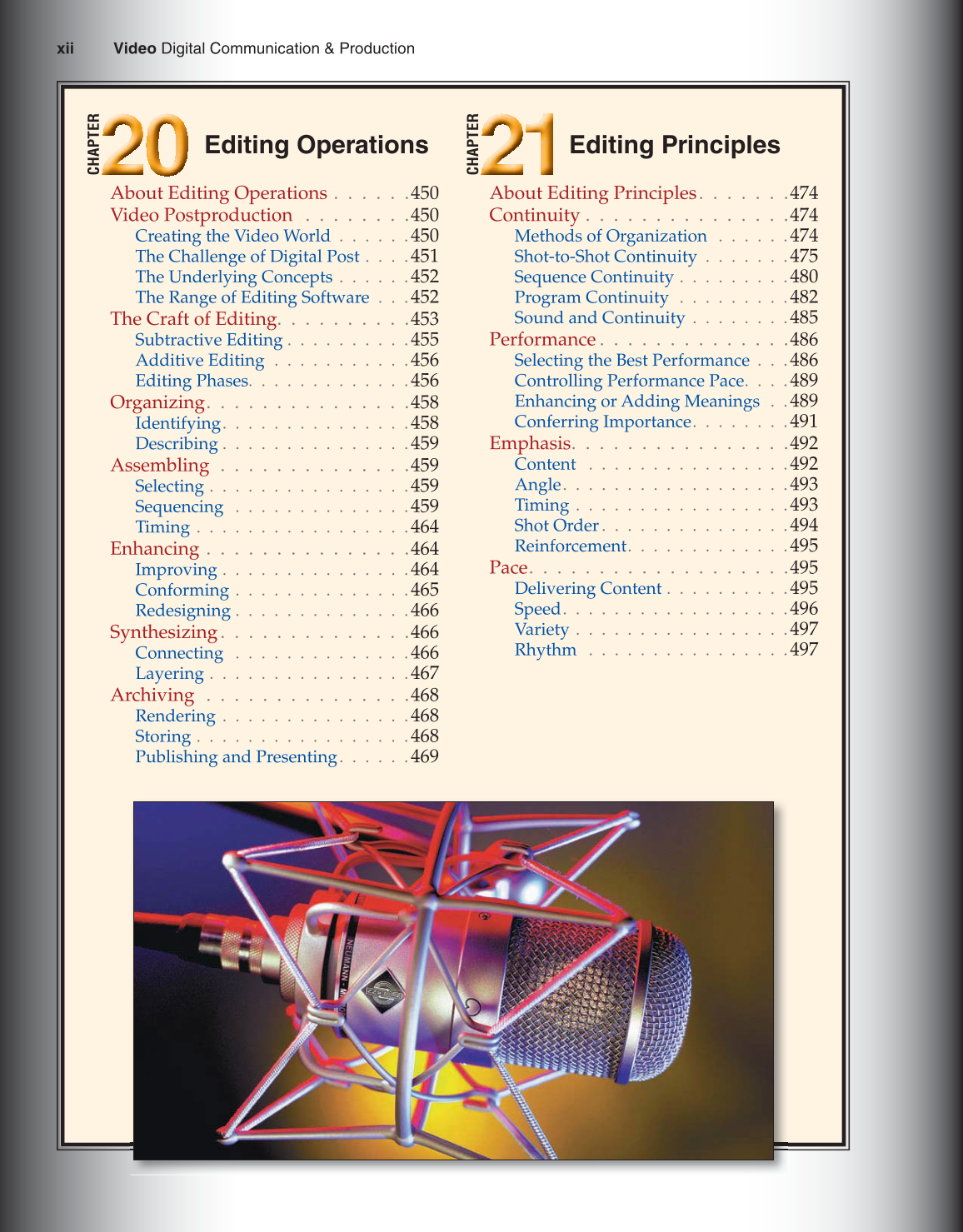 Video: Digital Communication &amp; Production, 3rd Edition page xii