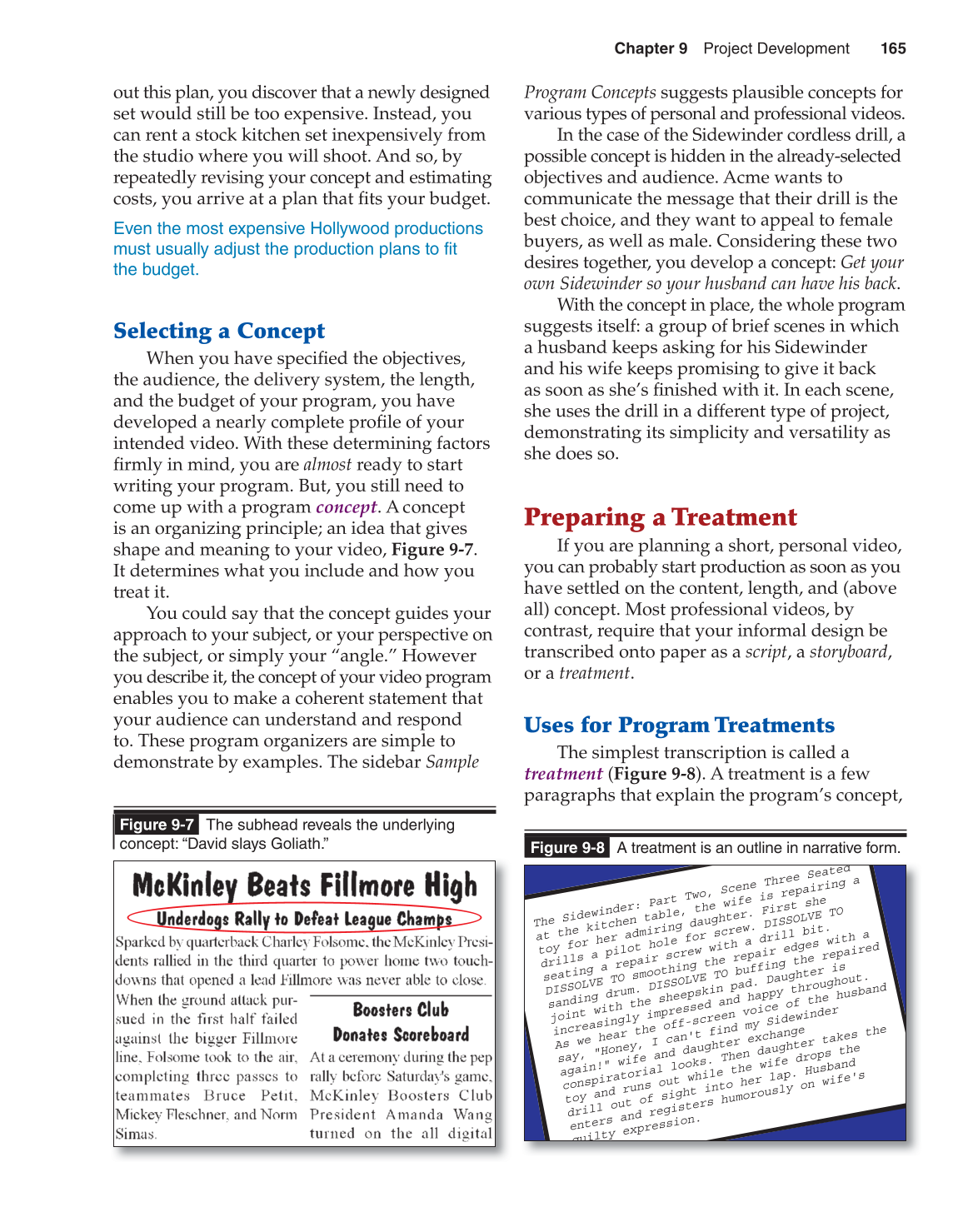 Video: Digital Communication &amp; Production, 3rd Edition page 165