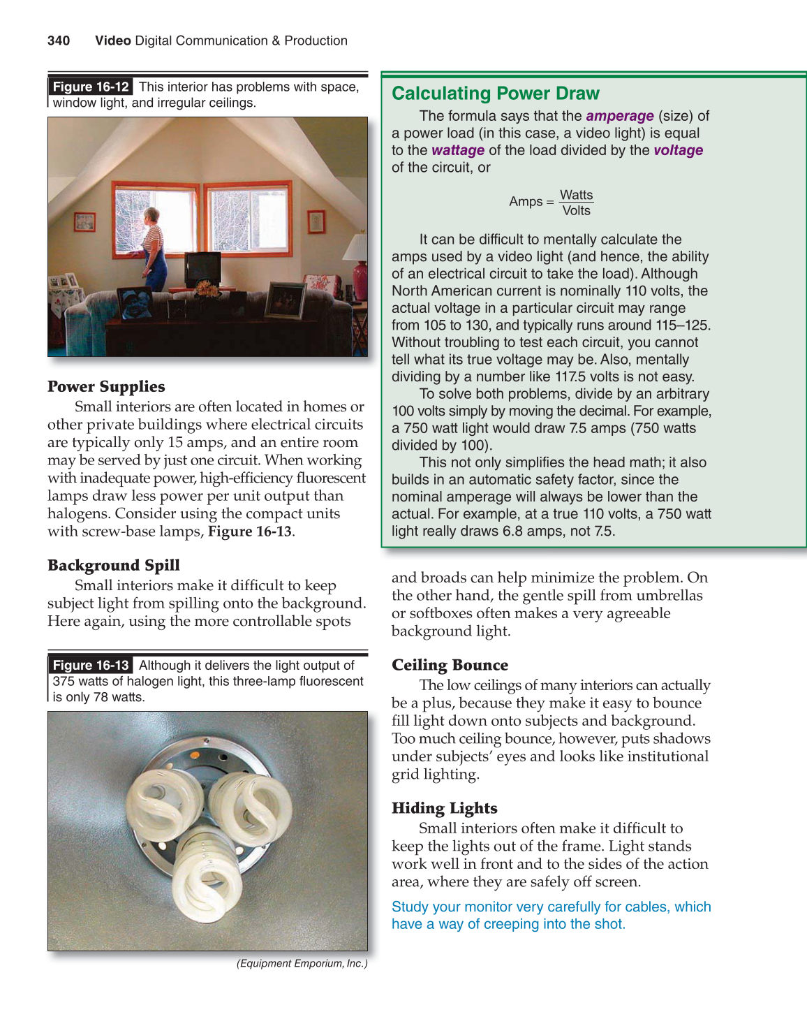 Video: Digital Communication &amp; Production, 3rd Edition page 340