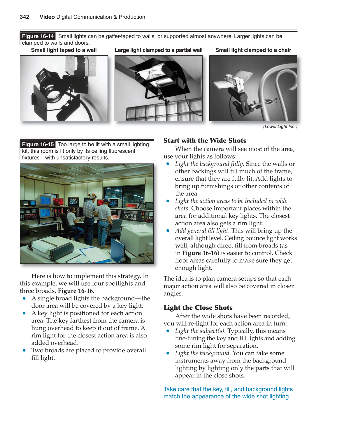 Video: Digital Communication &amp; Production, 3rd Edition page 342