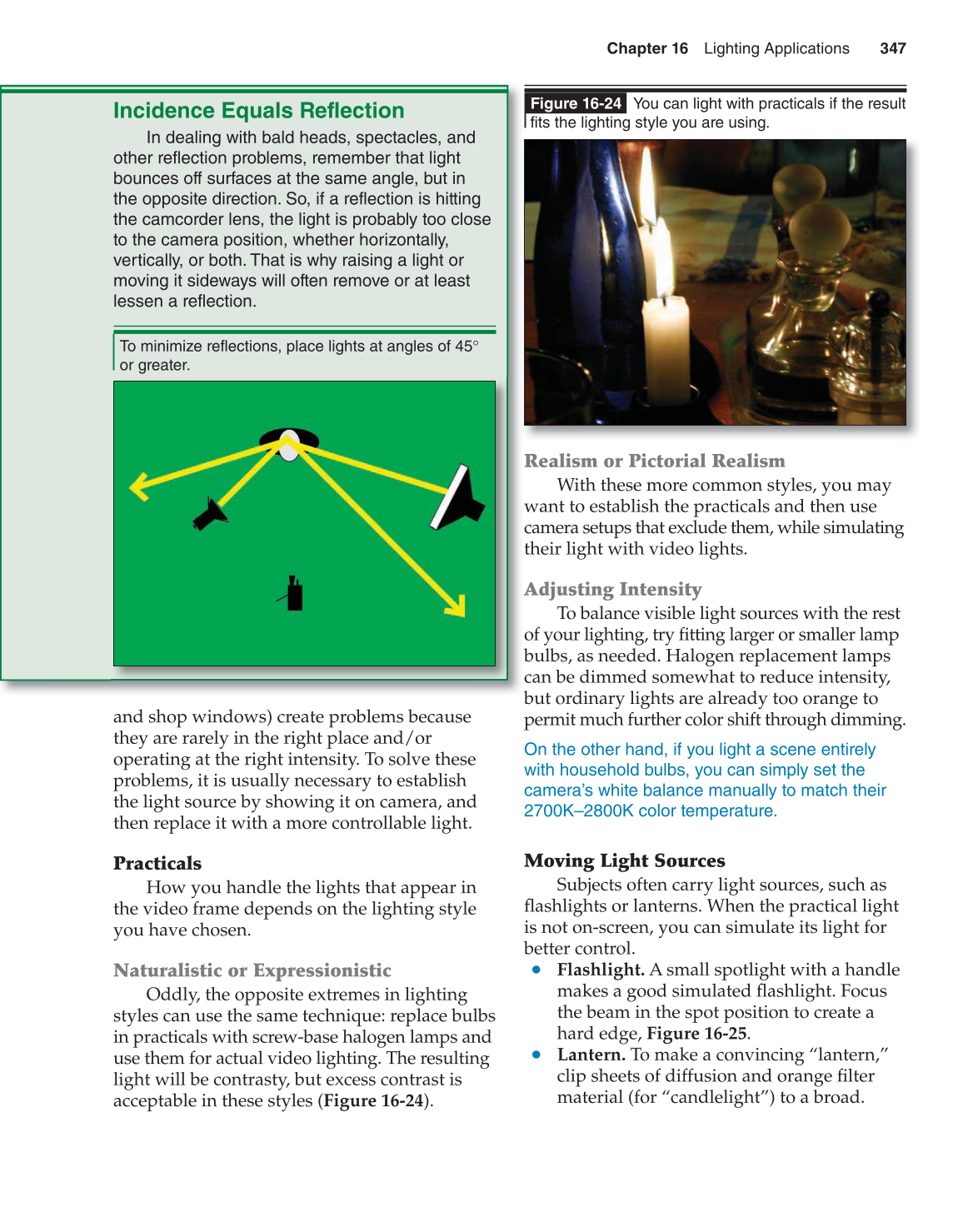 Video: Digital Communication &amp; Production, 3rd Edition page 347