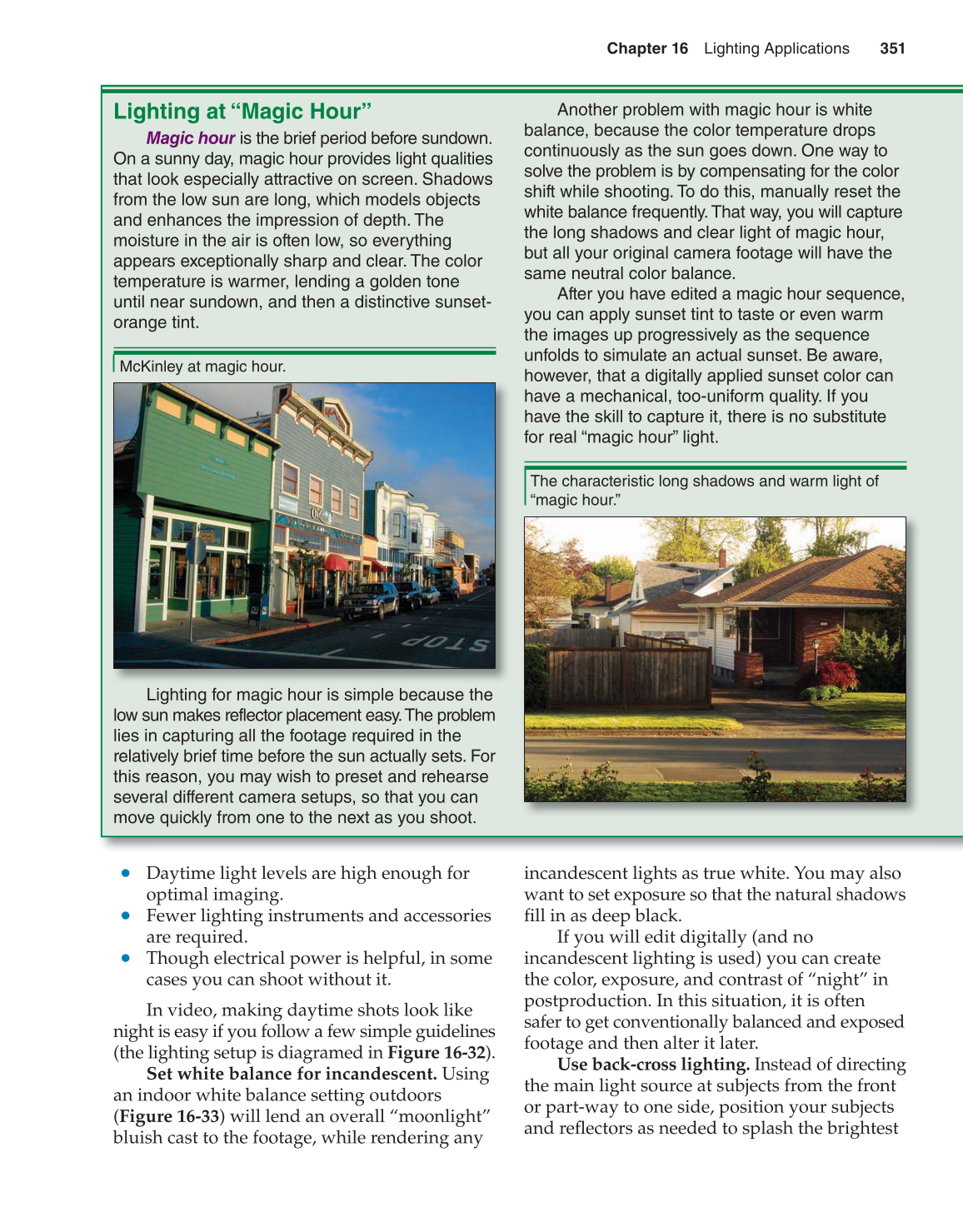 Video: Digital Communication &amp; Production, 3rd Edition page 351