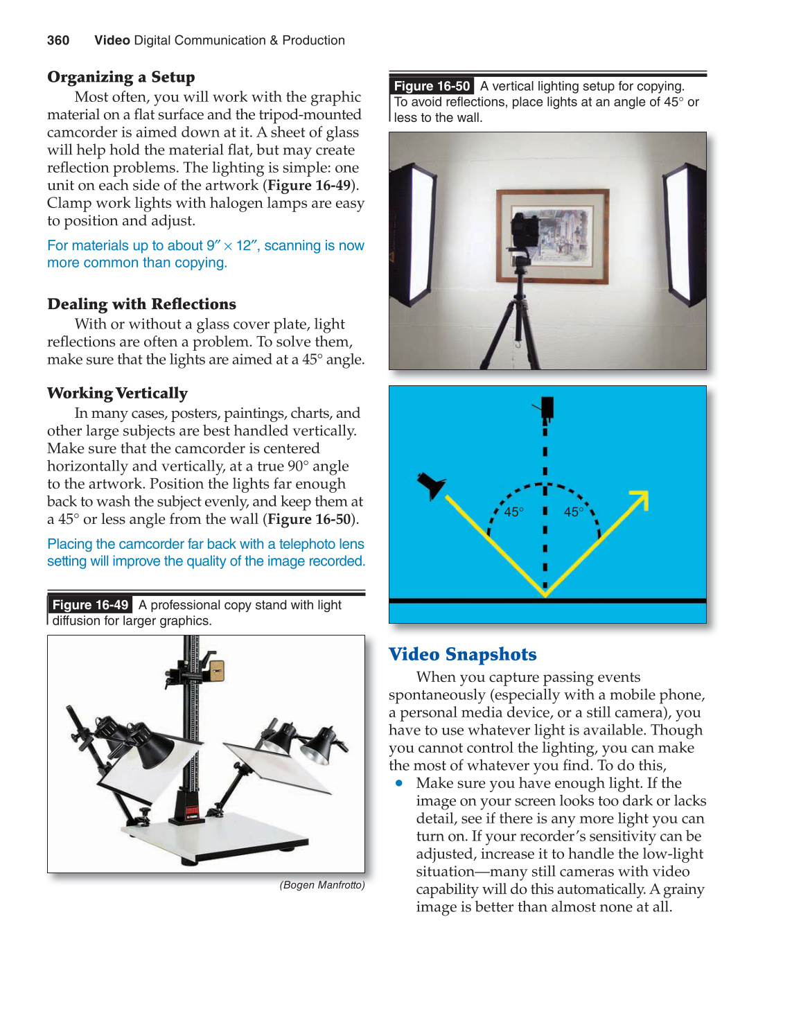 Video: Digital Communication &amp; Production, 3rd Edition page 360