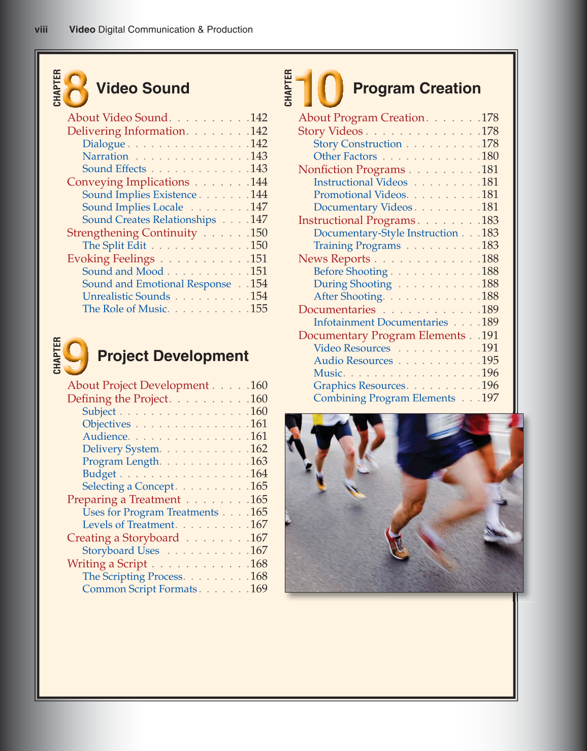 Video: Digital Communication &amp; Production, 3rd Edition page viii