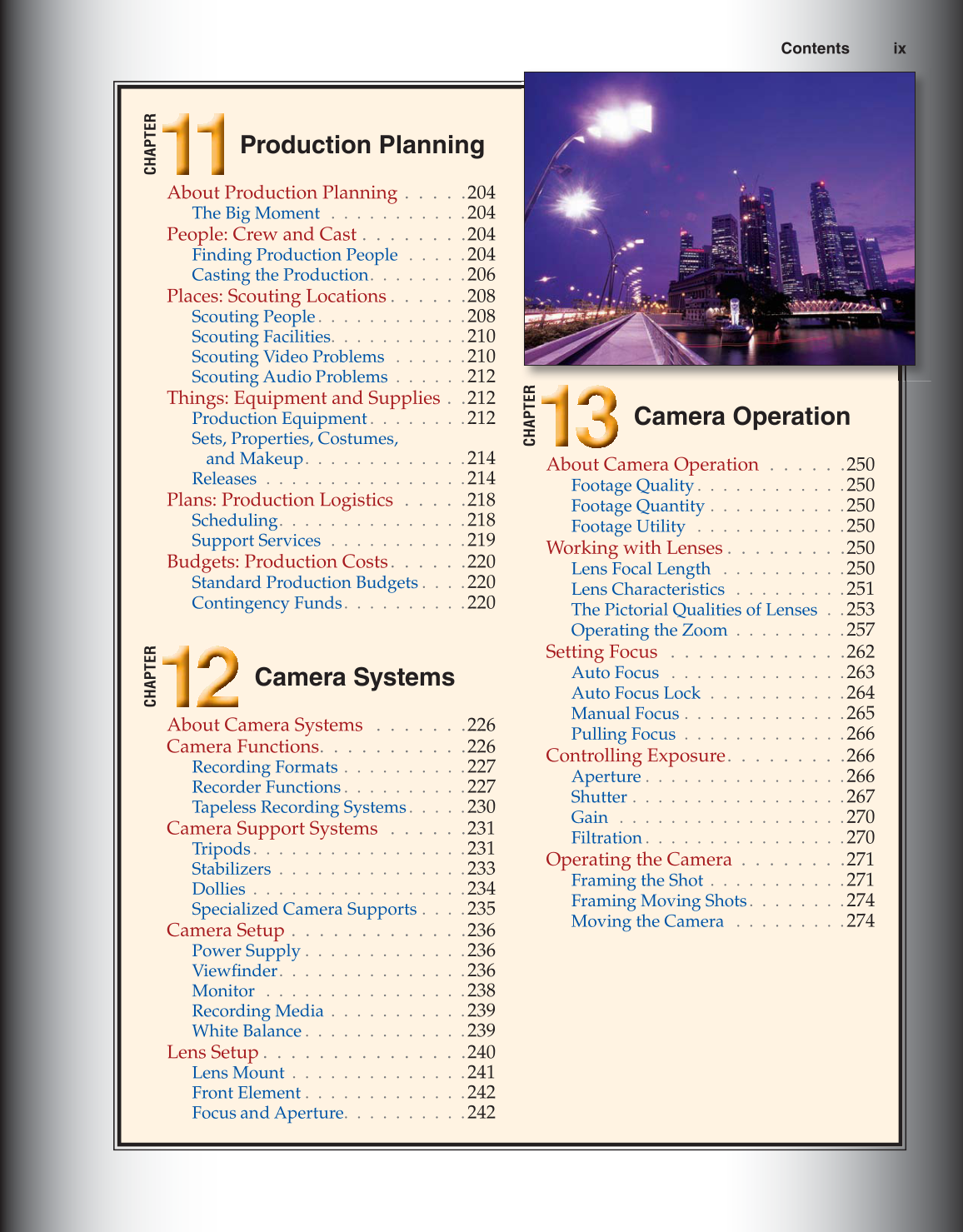 Video: Digital Communication &amp; Production, 3rd Edition page ix