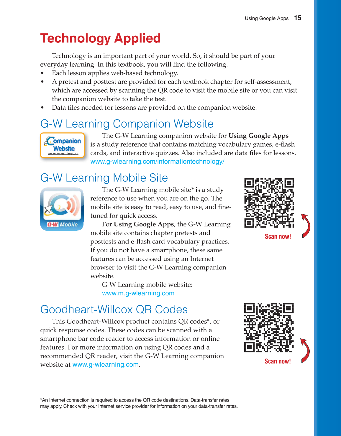 Using Google Apps, 1st Edition page 15