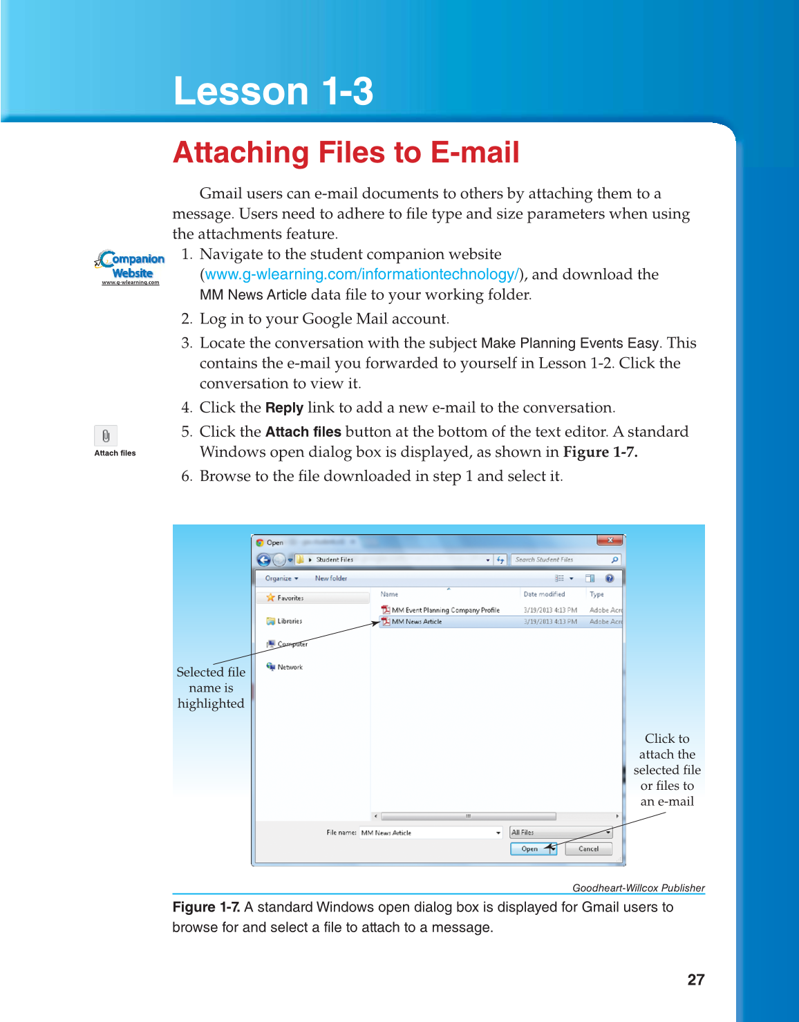 Using Google Apps, 1st Edition page 27