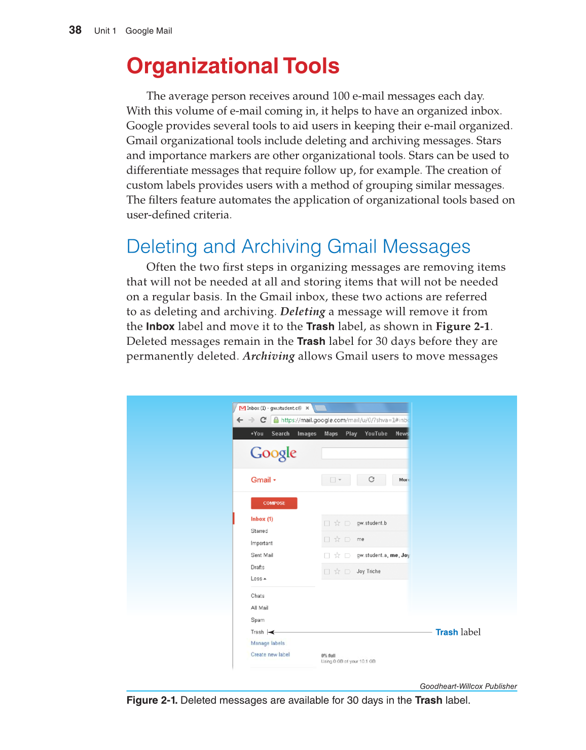 Using Google Apps, 1st Edition page 38