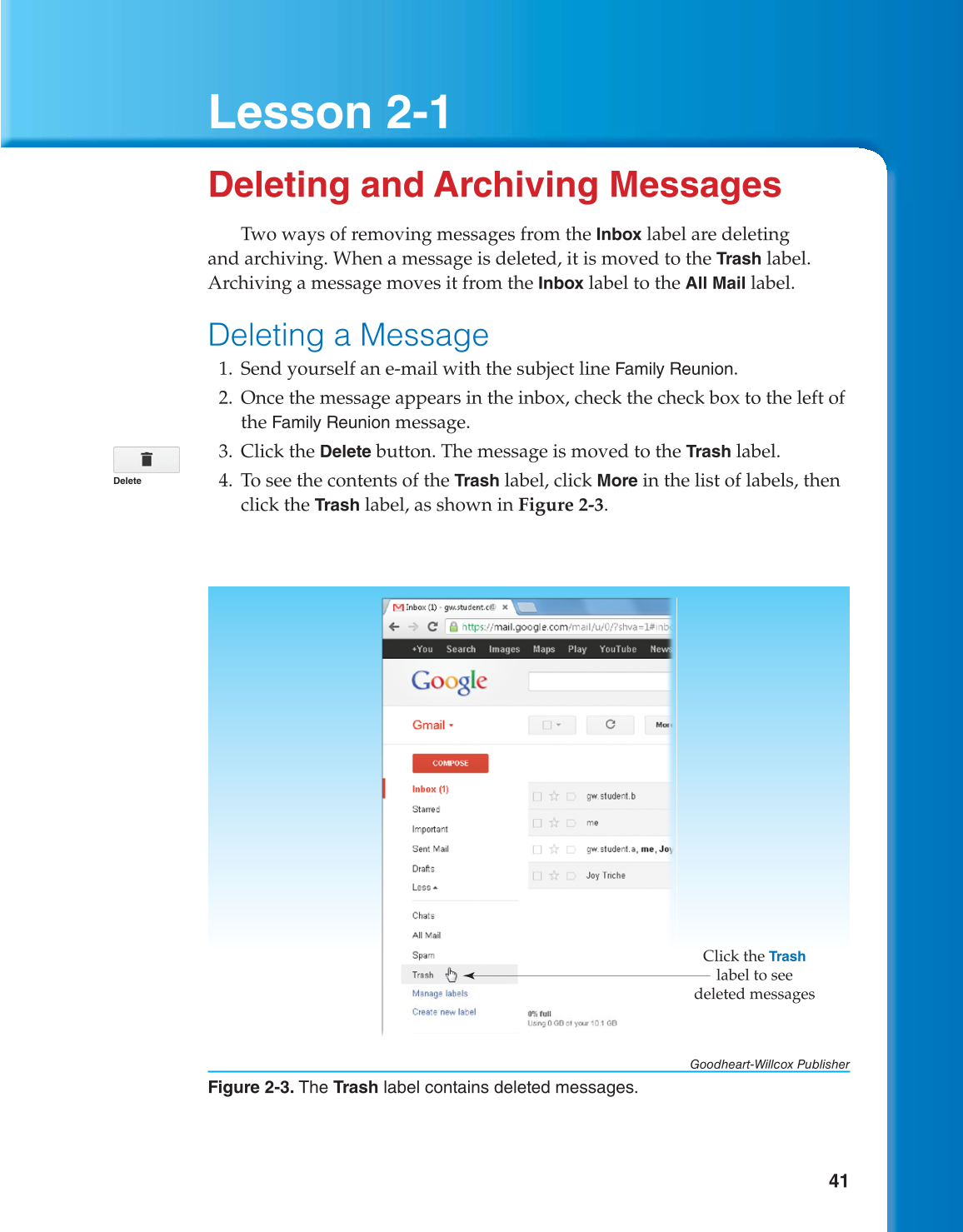 Using Google Apps, 1st Edition page 41