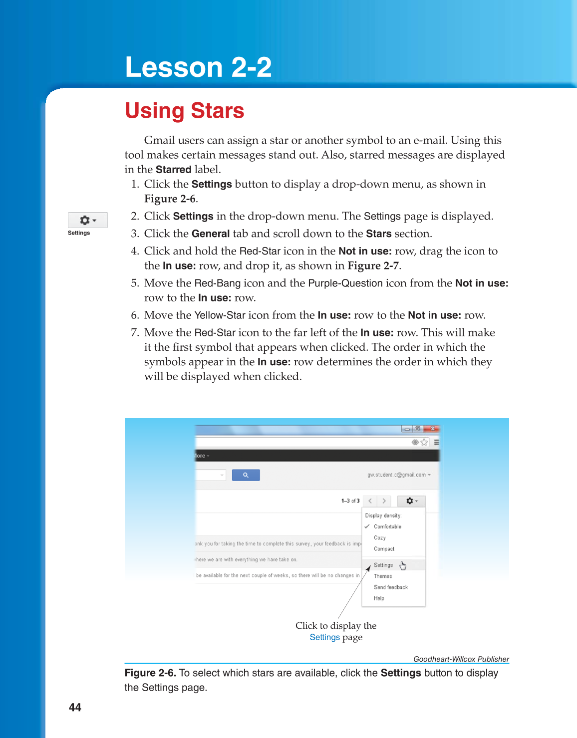 Using Google Apps, 1st Edition page 44