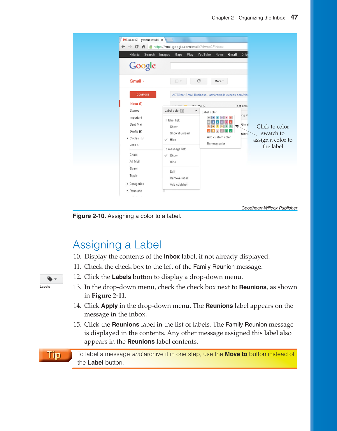 Using Google Apps, 1st Edition page 47