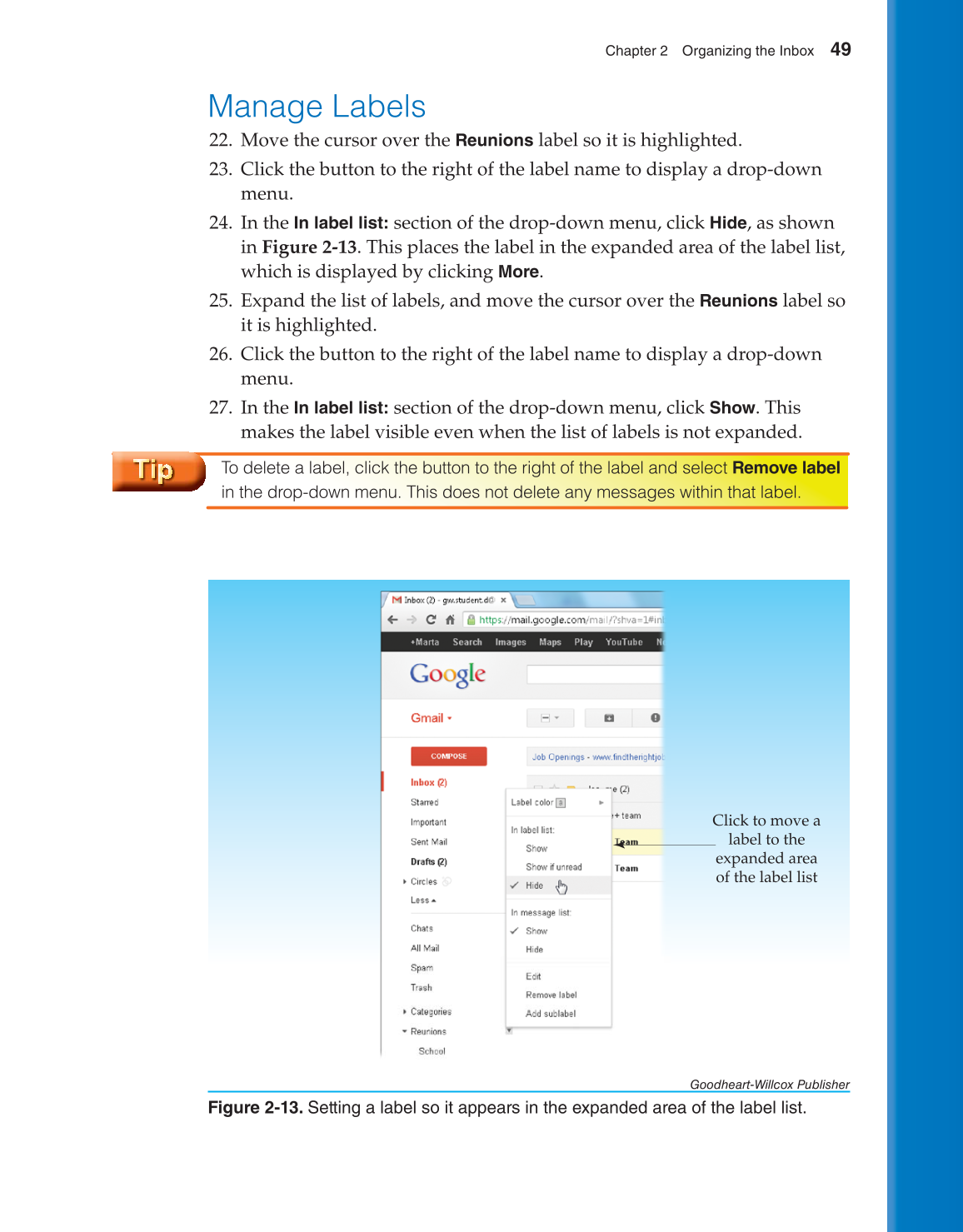 Using Google Apps, 1st Edition page 49