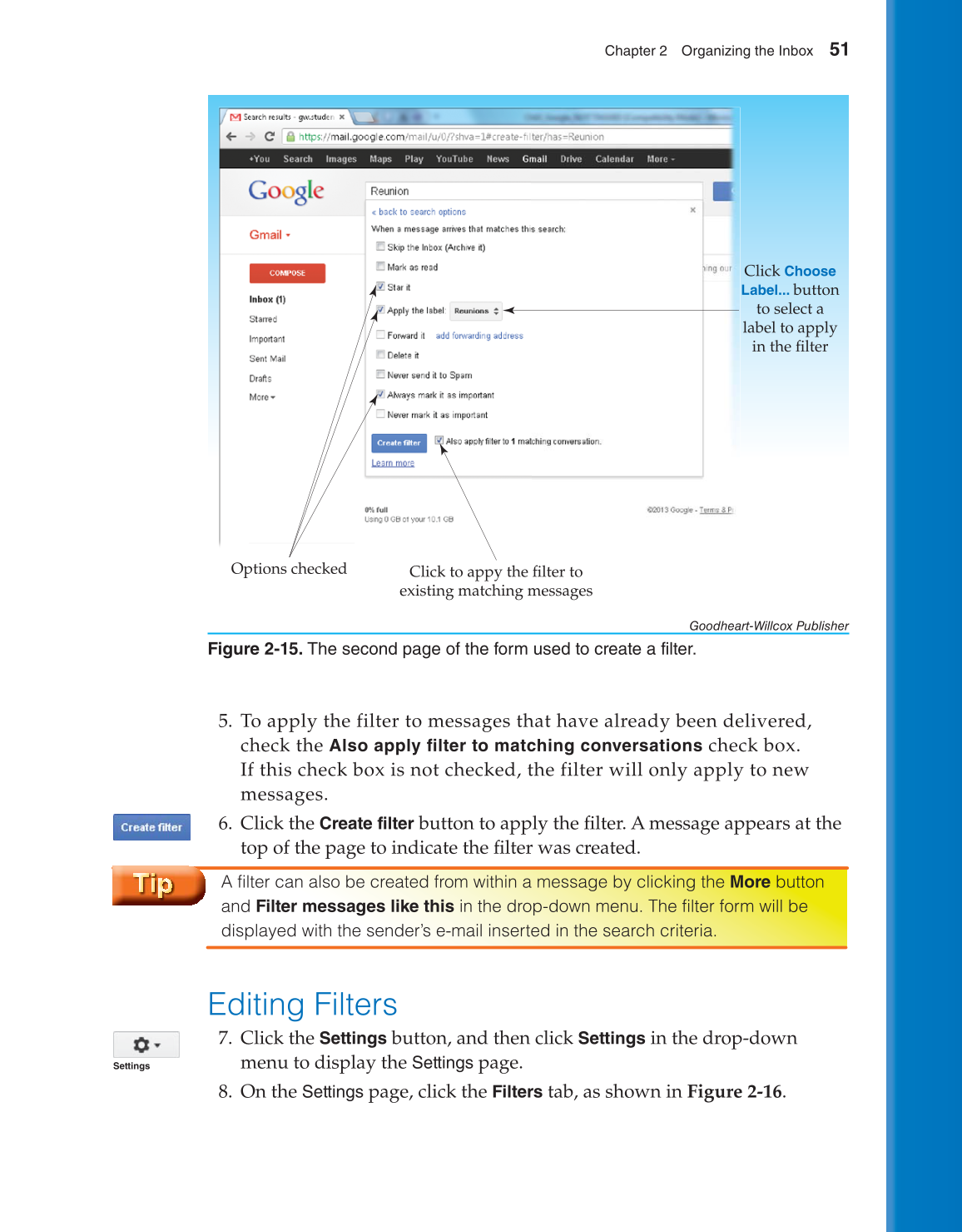 Using Google Apps, 1st Edition page 51