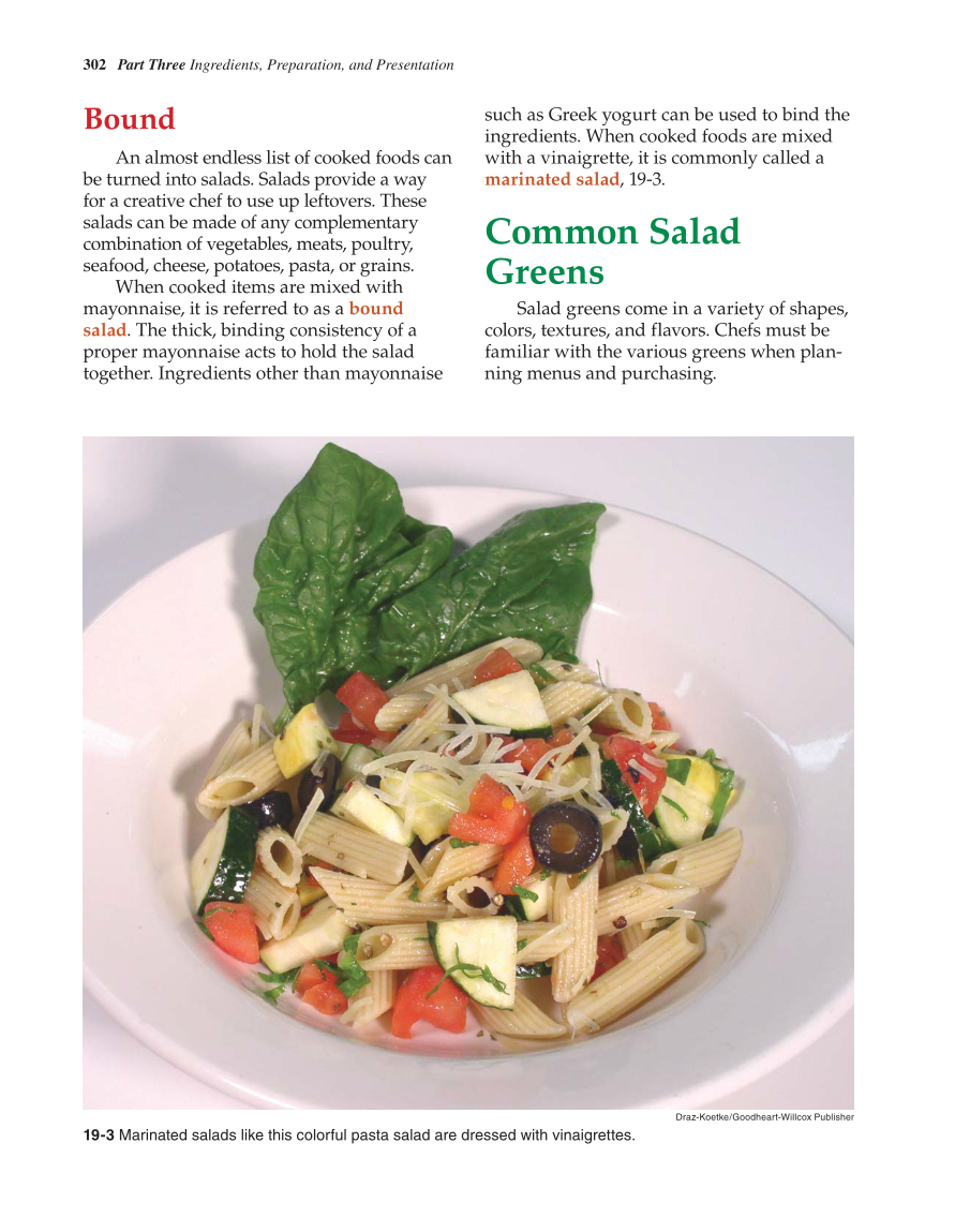 The Culinary Professional, 2nd Edition page 302