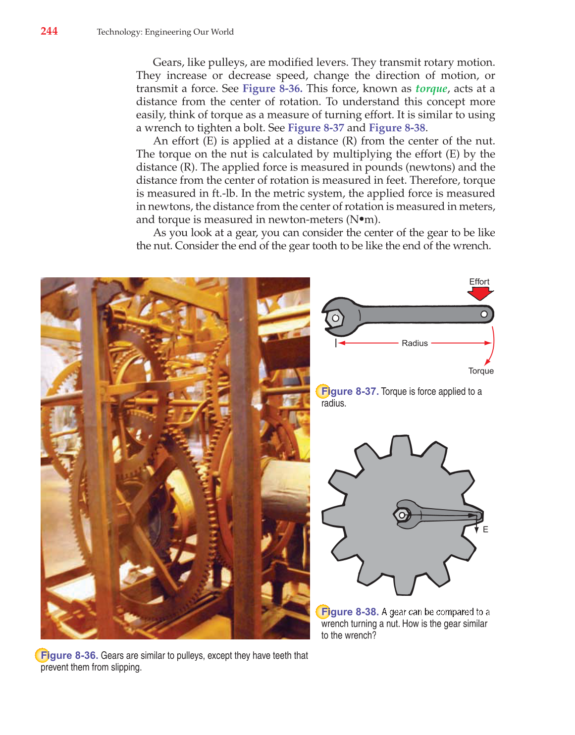 Technology: Engineering Our World, 7th Edition page 244