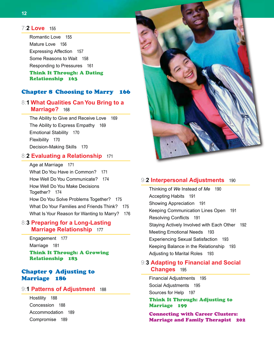 Strengthening Family &amp; Self, 6th Edition page 12