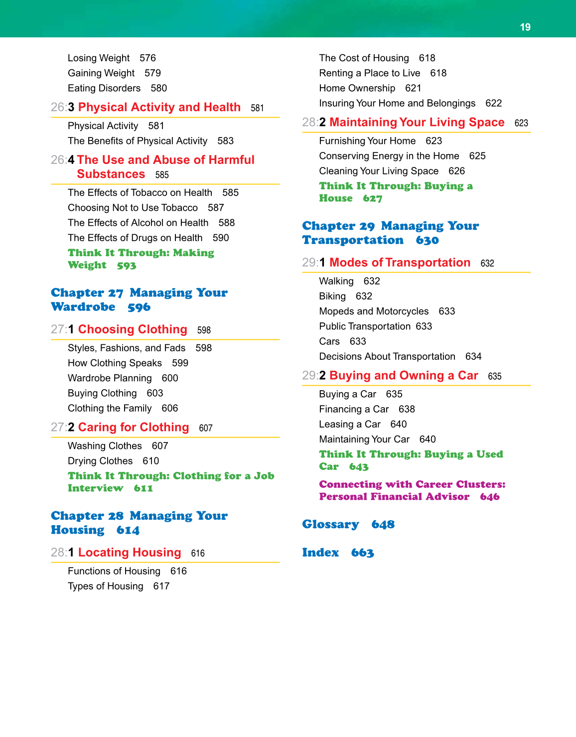 Strengthening Family &amp; Self, 6th Edition page 19