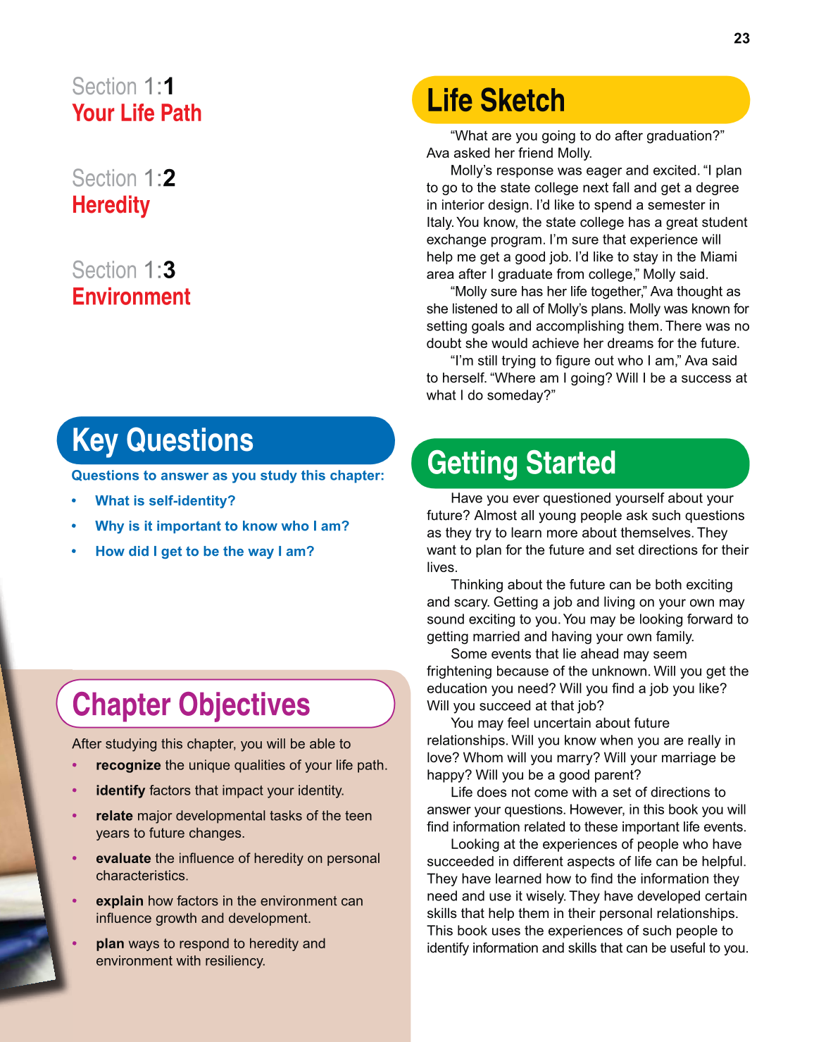 Strengthening Family &amp; Self, 6th Edition page 23