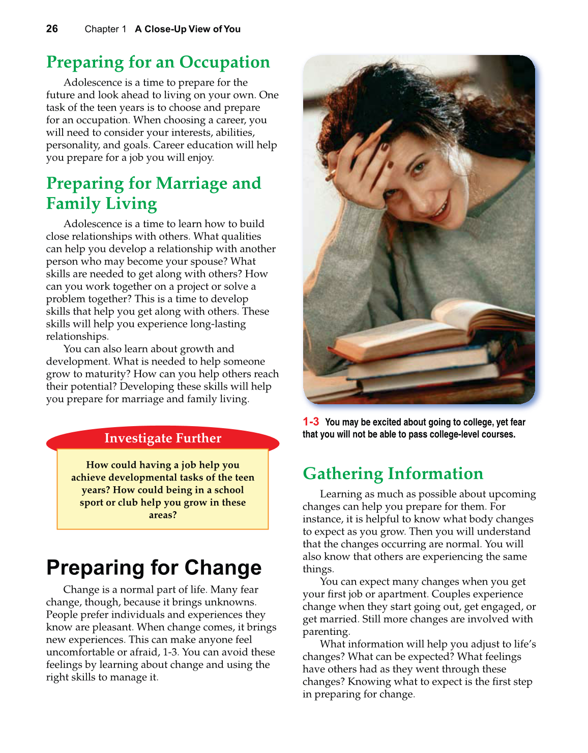 Strengthening Family &amp; Self, 6th Edition page 26