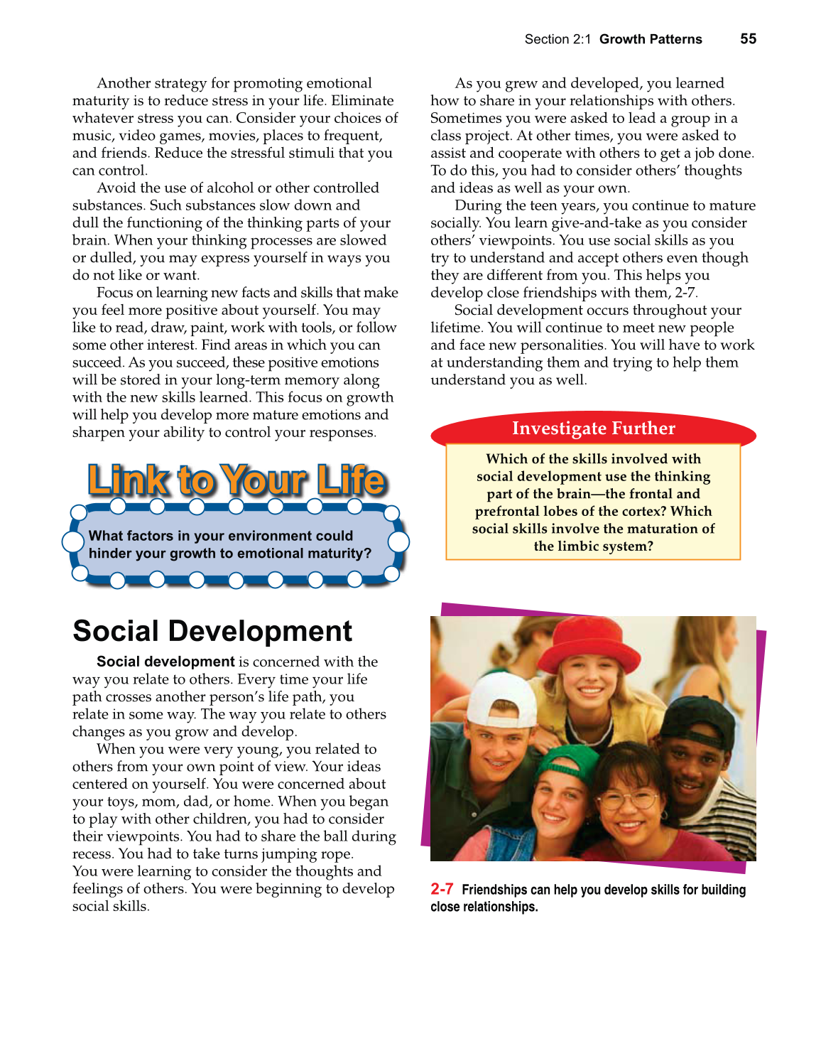 Strengthening Family &amp; Self, 6th Edition page 55