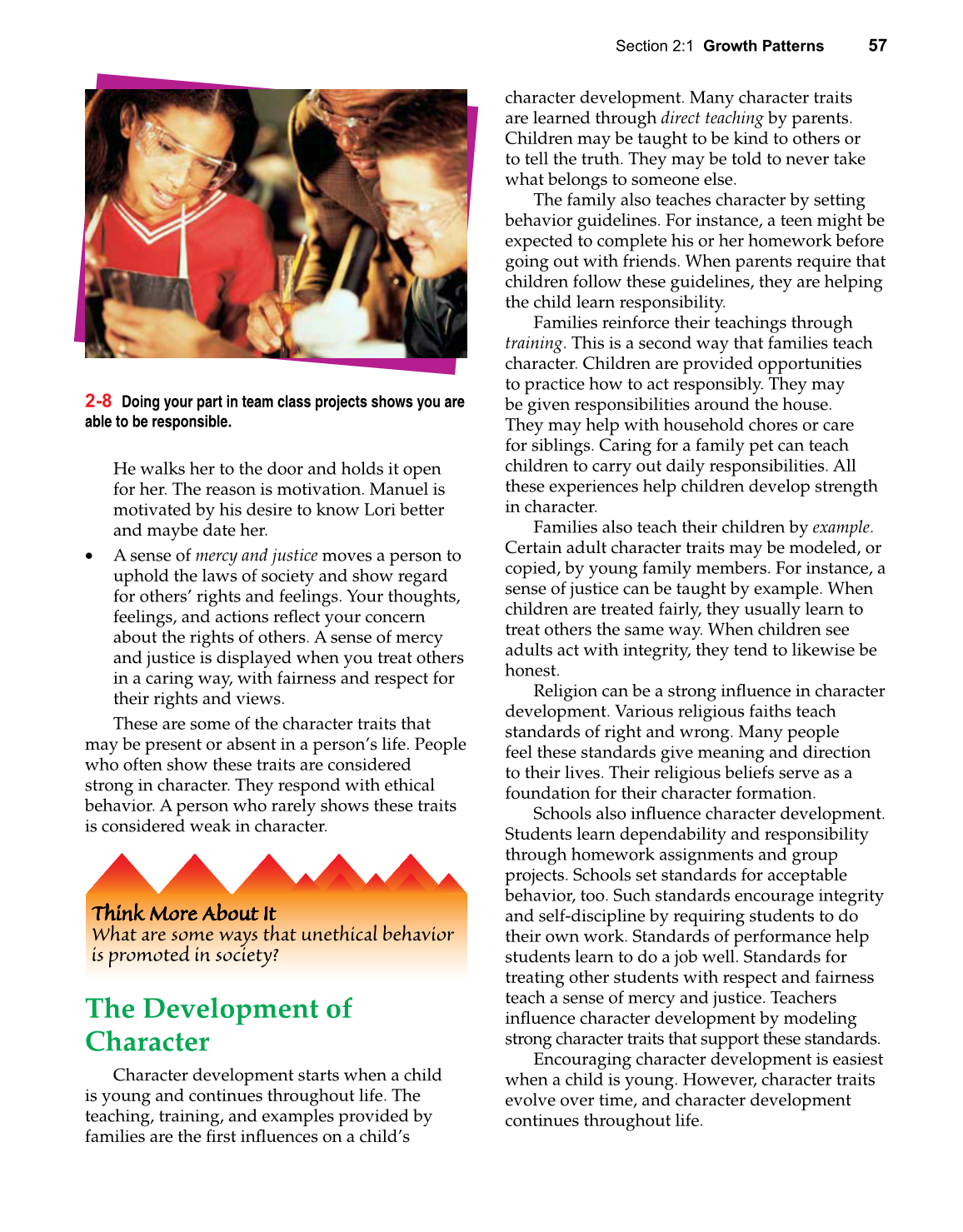 Strengthening Family &amp; Self, 6th Edition page 57