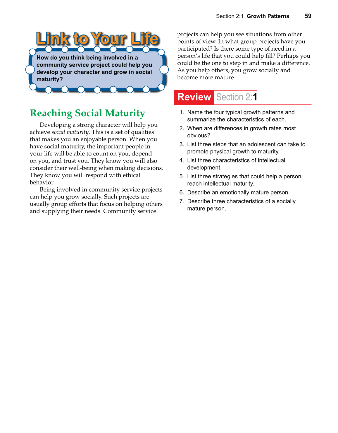 Strengthening Family &amp; Self, 6th Edition page 59