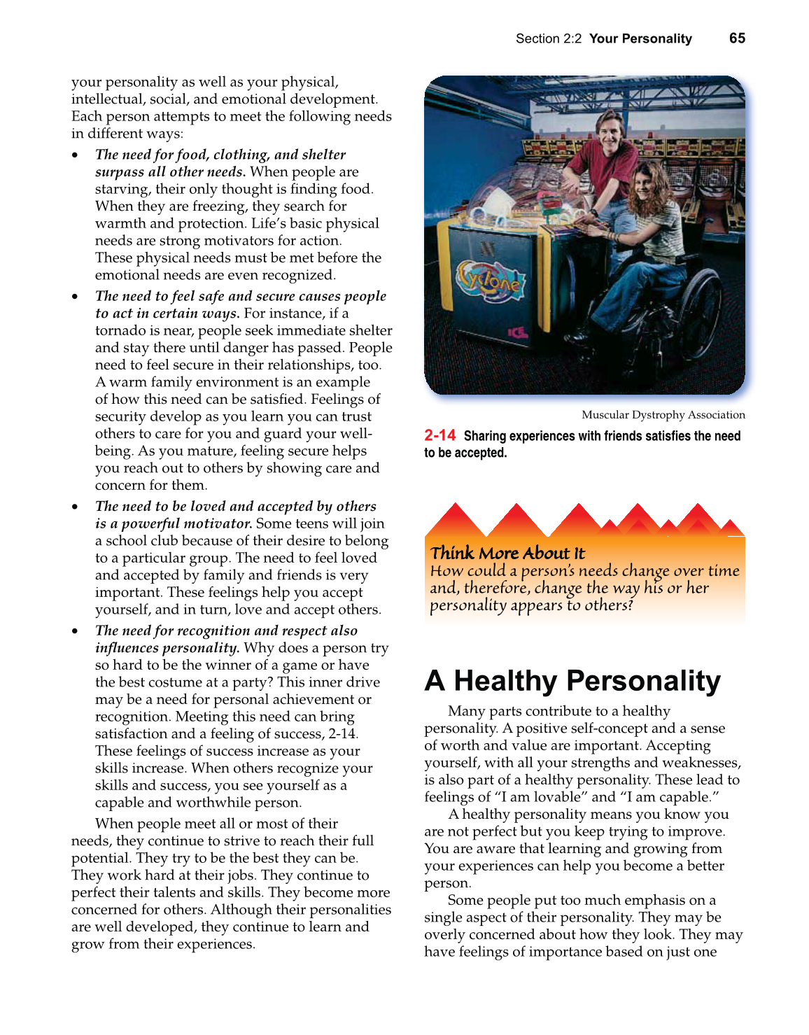 Strengthening Family &amp; Self, 6th Edition page 65