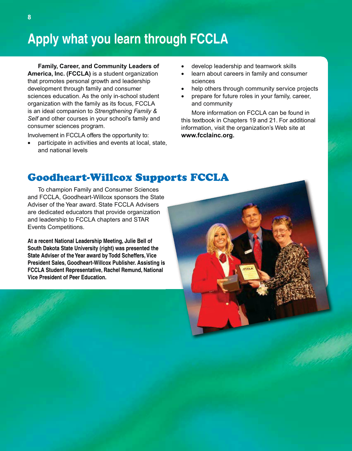Strengthening Family &amp; Self, 6th Edition page 8