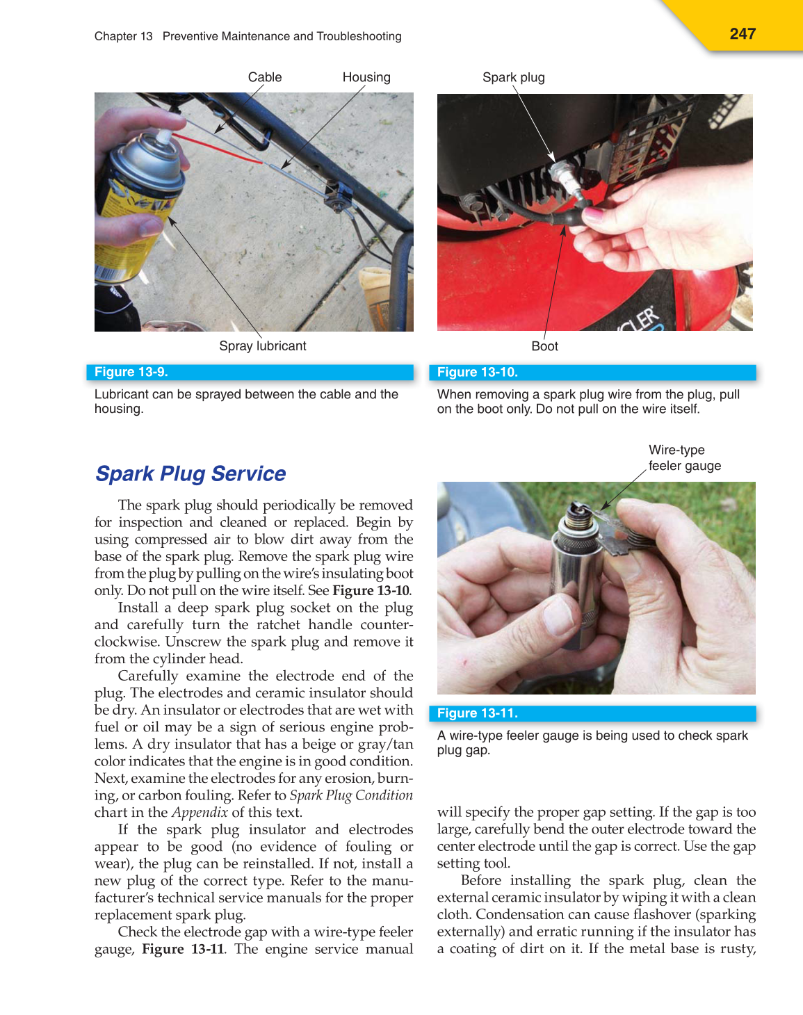 Small Gas Engines, 10th Edition page 247